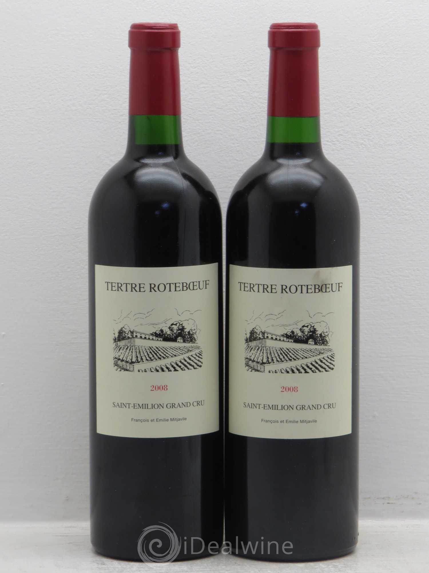 Château Tertre Roteboeuf 2008 - Posten von 2 Flaschen - 0