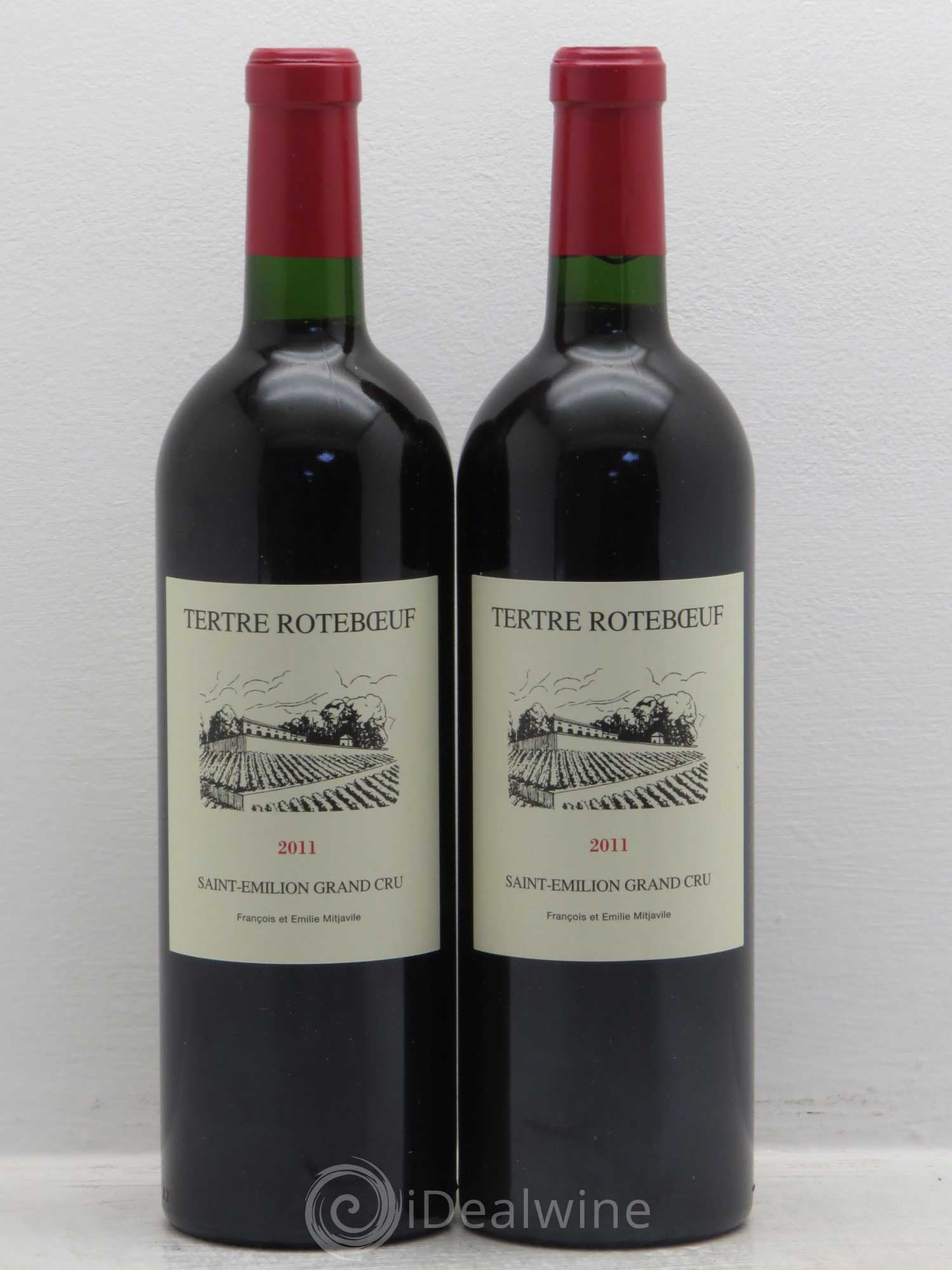 Château Tertre Roteboeuf 2011 - Posten von 2 Flaschen - 0