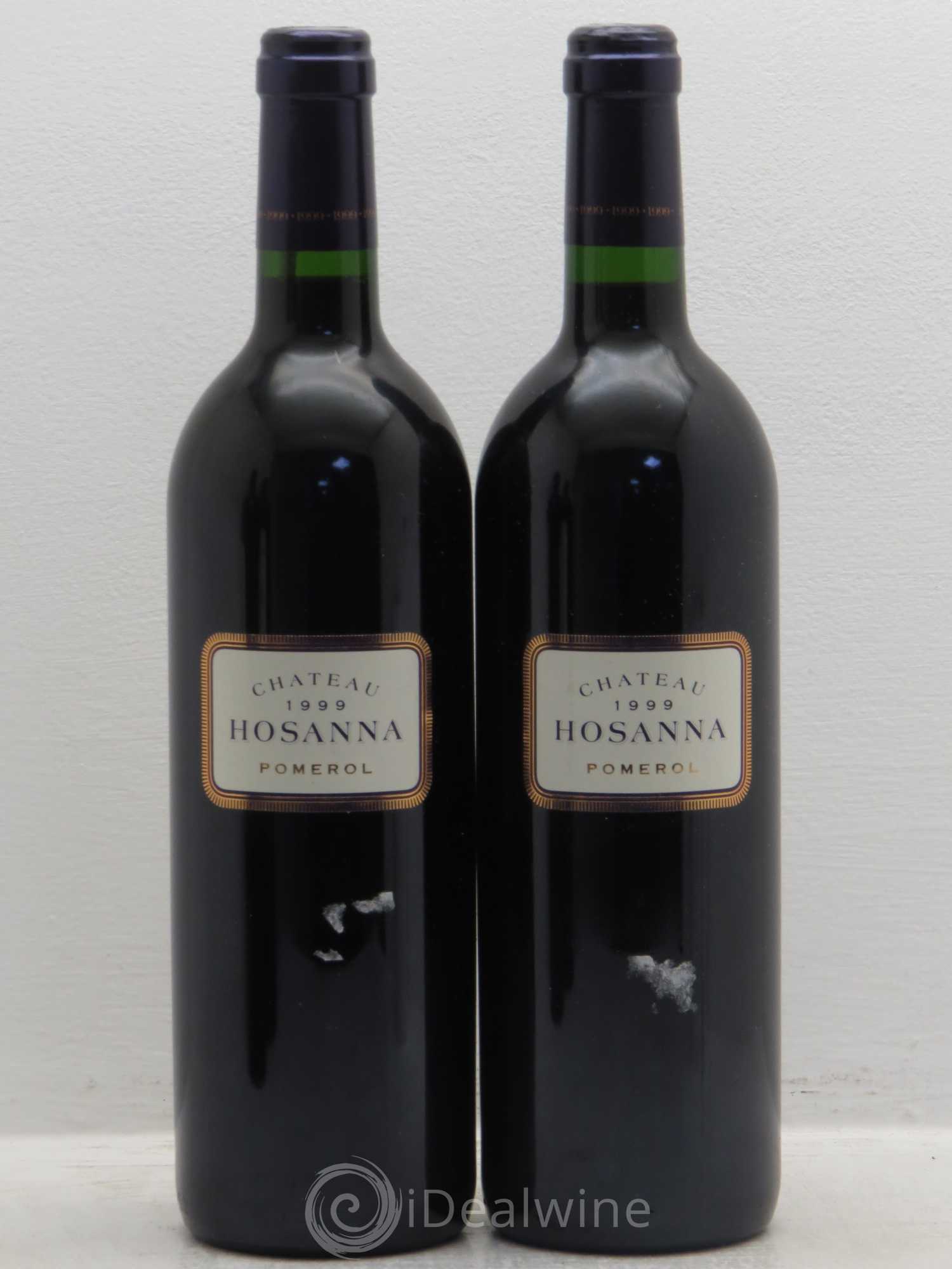 Château Hosanna 1999 - Lot de 2 bouteilles - 0