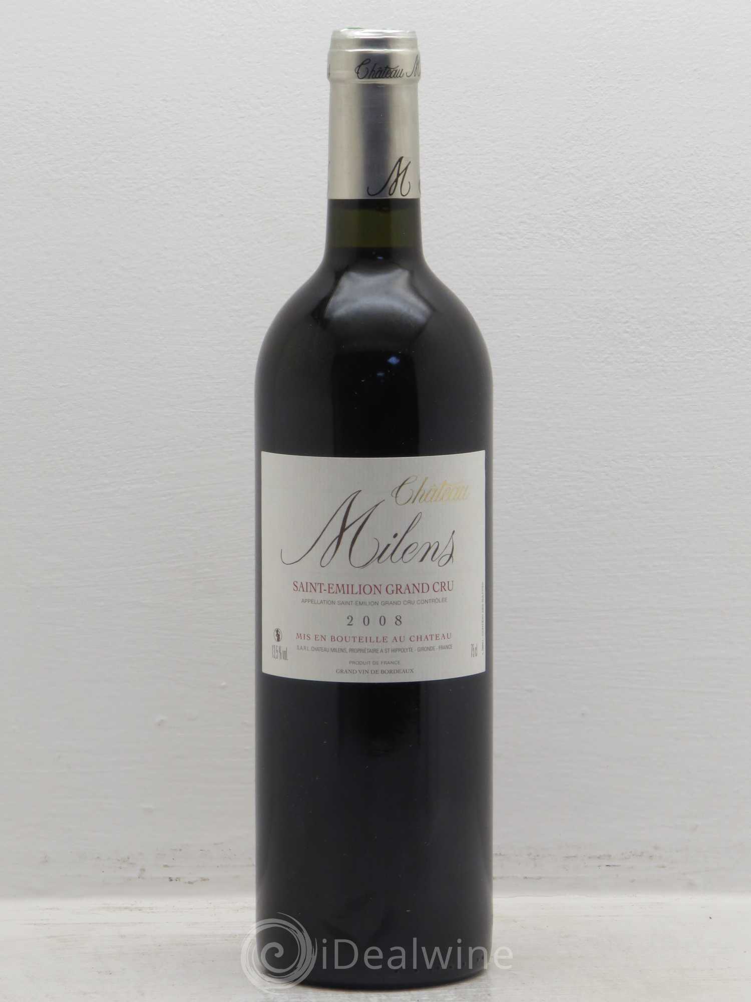 Château Milens 2008 - Lot de 1 bouteille - 0