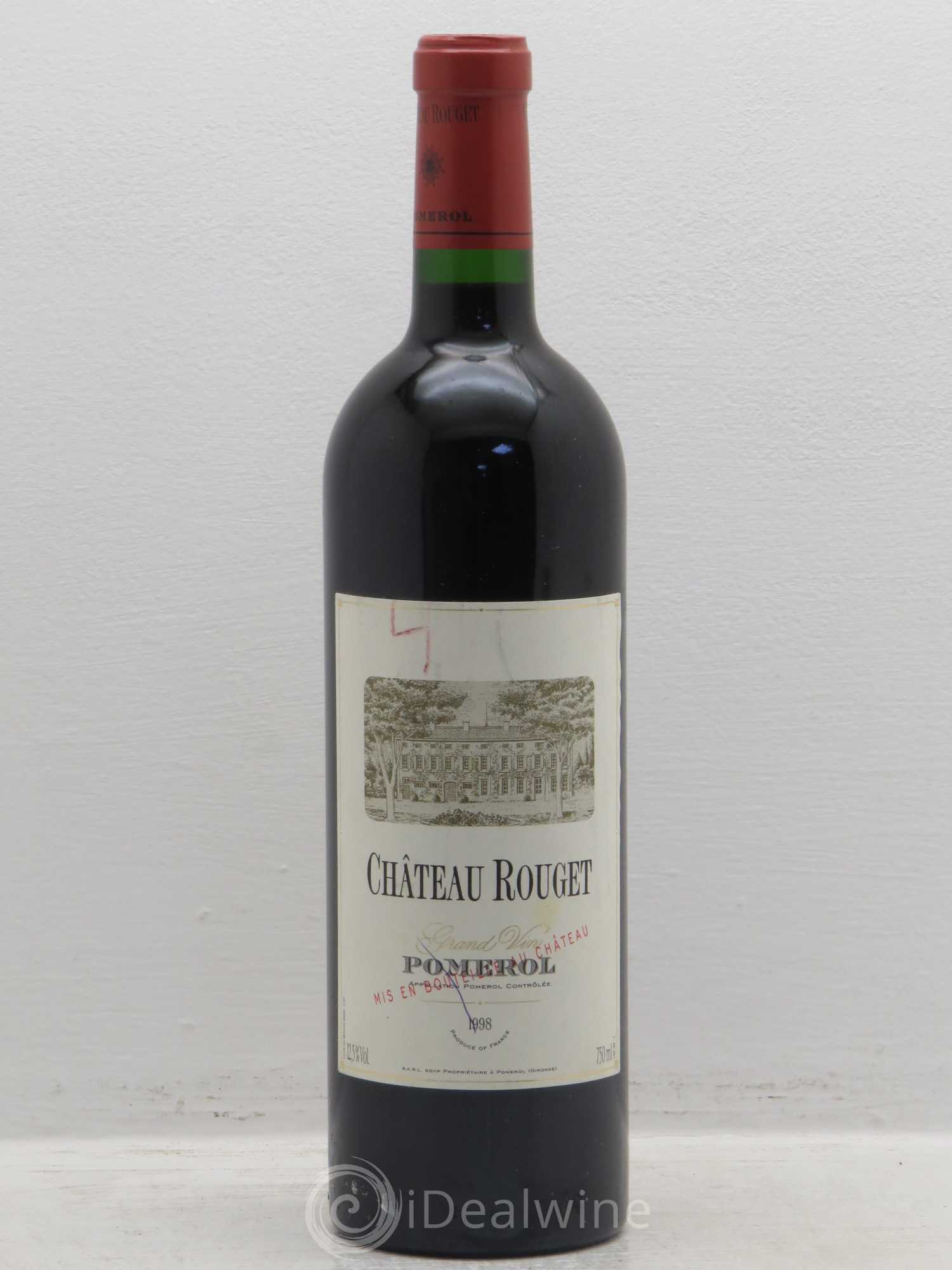 Château Rouget 1998 - Posten von 1 Flasche - 0
