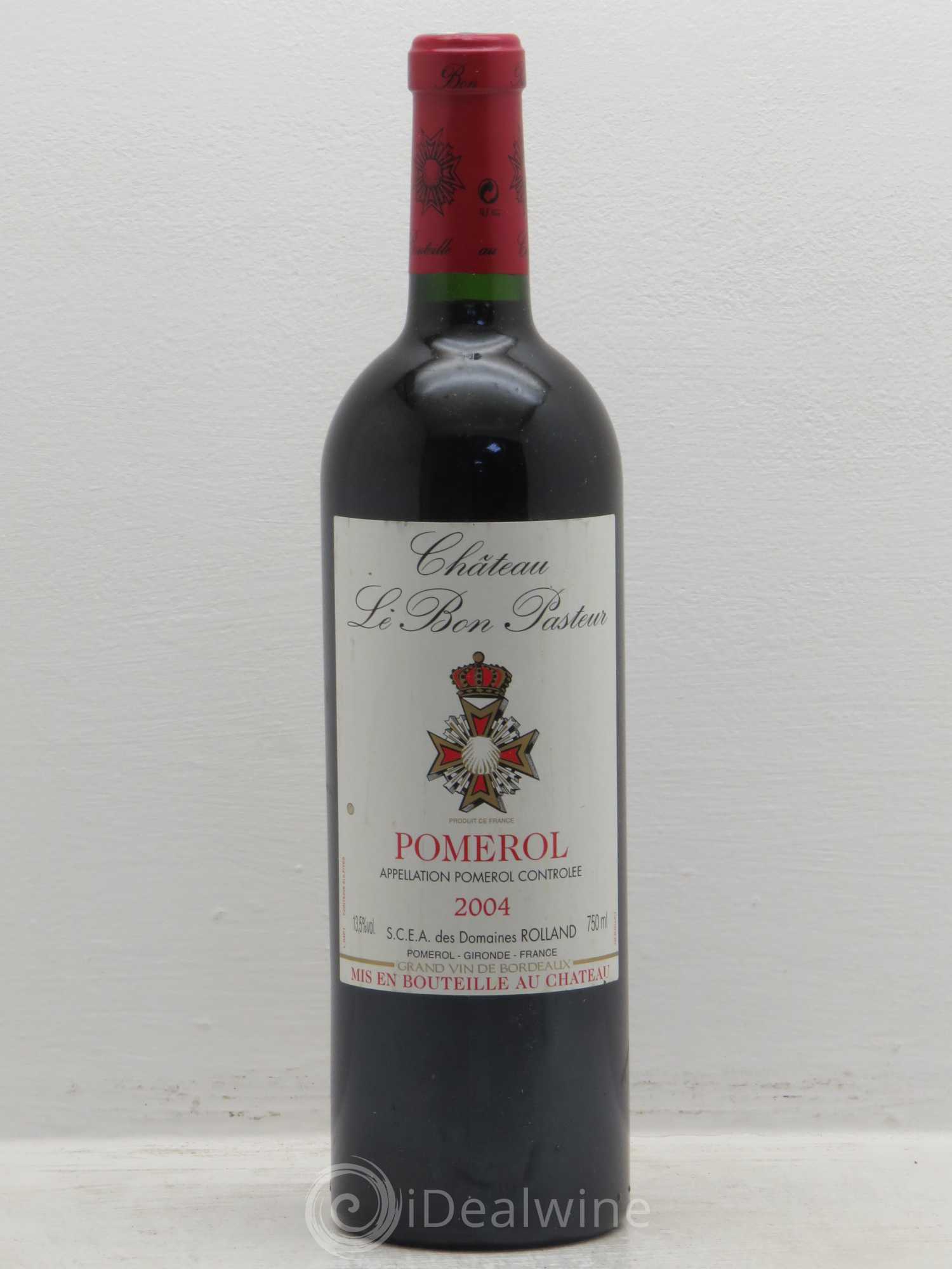 Château le Bon Pasteur 2004 - Lot de 6 bouteilles - 0