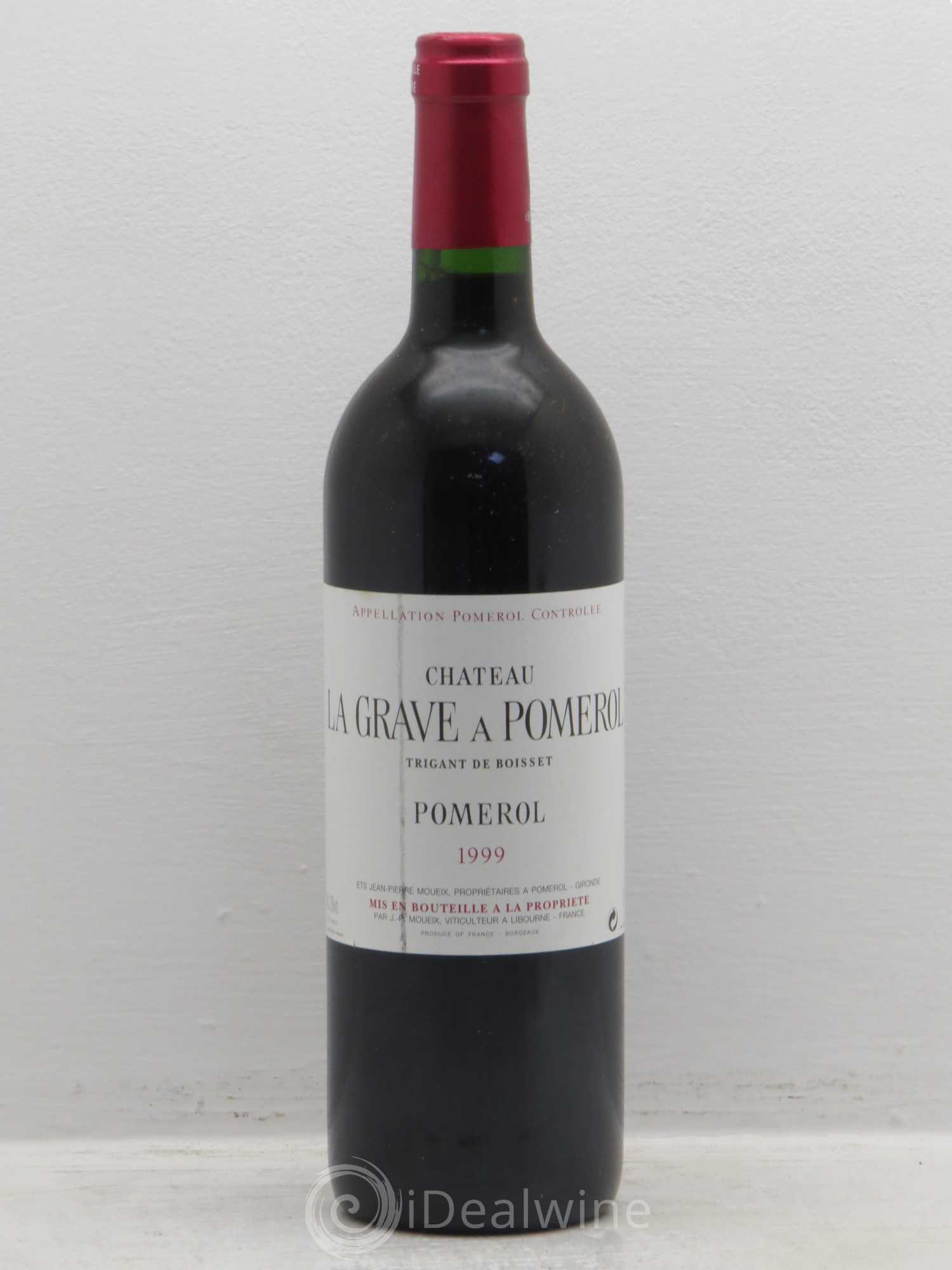 Château La Grave à Pomerol (Trigant de Boisset) 1999 - Lot de 6 bouteilles - 0