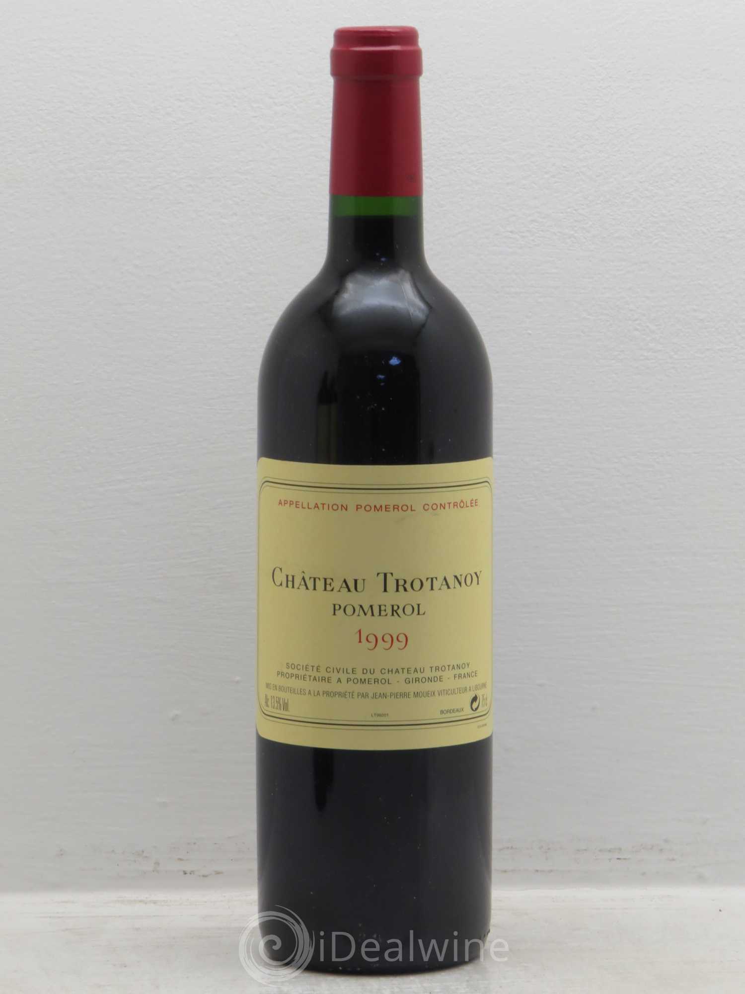 Château Trotanoy 1999 - Lot de 1 bouteille - 0