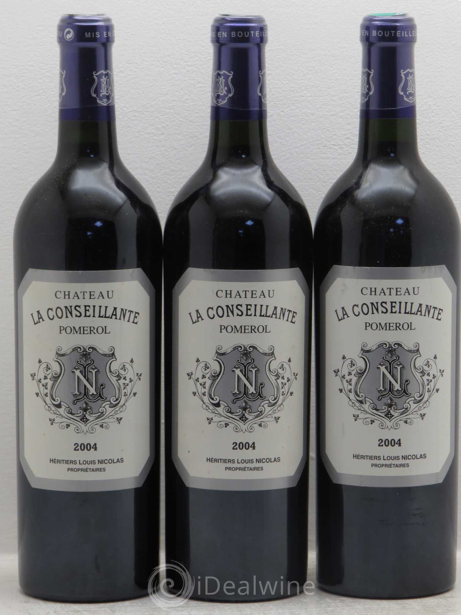 Château la Conseillante 2004 - Lot de 3 bouteilles - 0