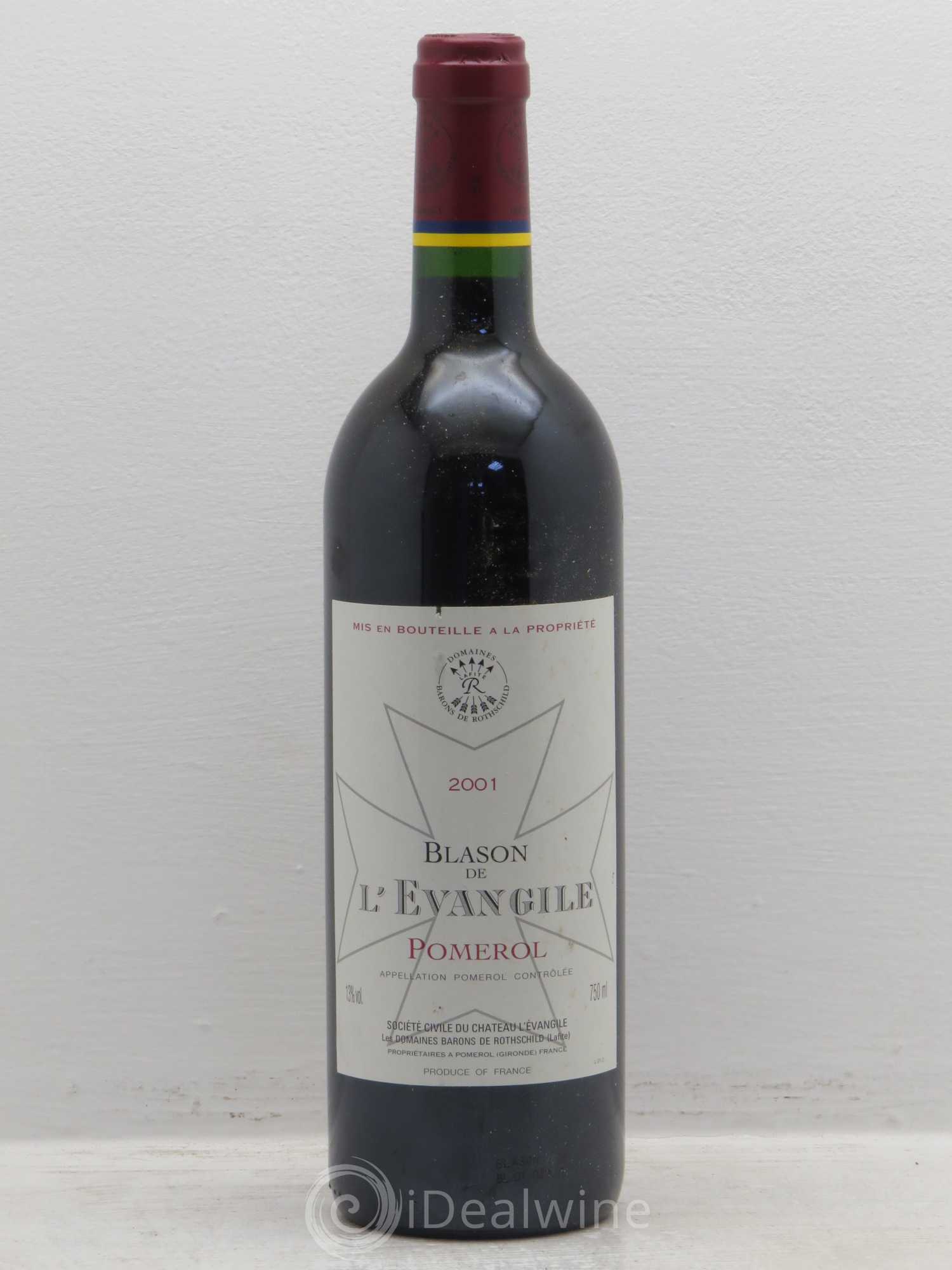 Blason de l'Evangile 2001 - Lot de 1 bouteille - 0