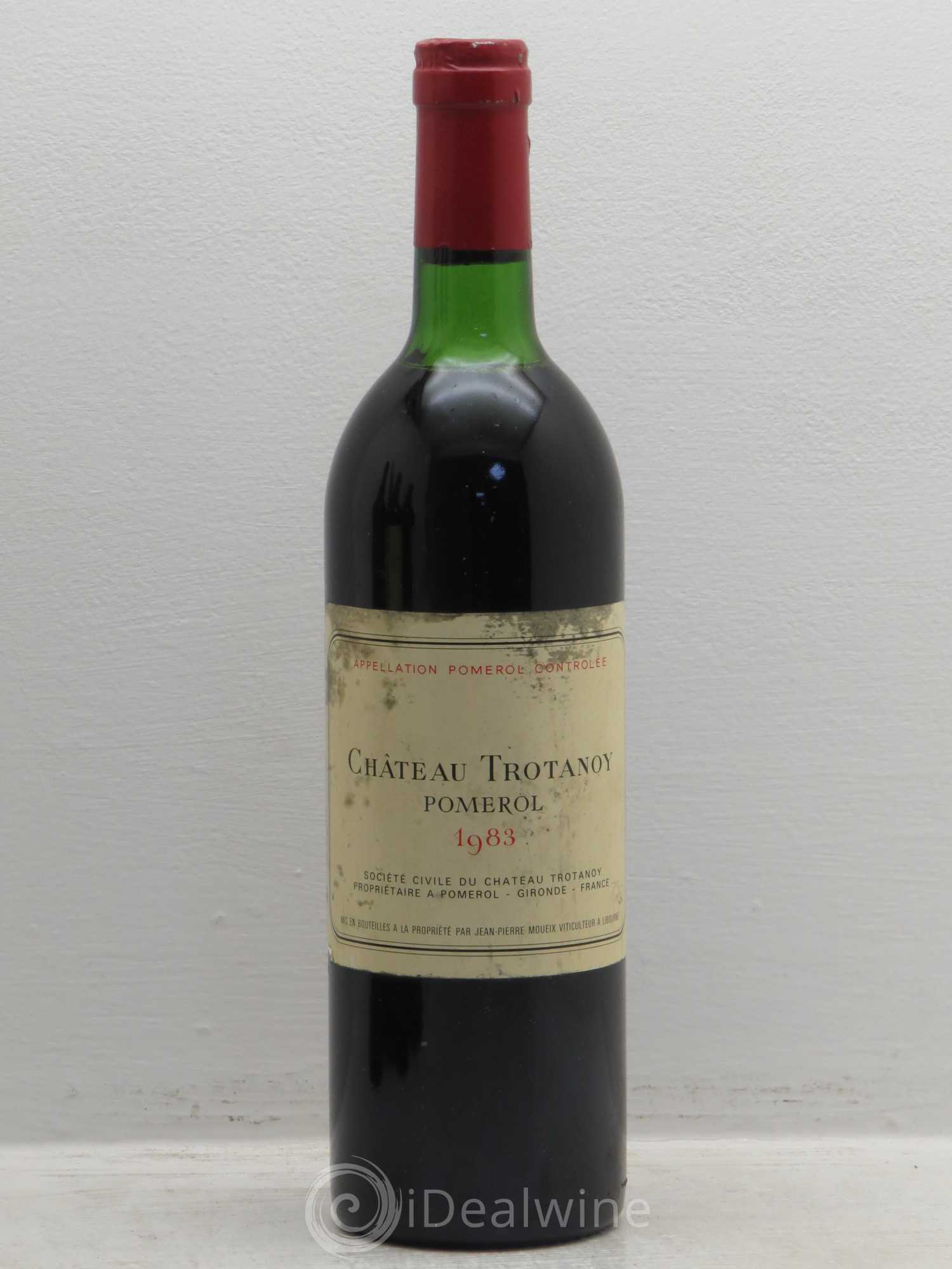 Château Trotanoy 1983 - Lot de 1 bouteille - 0
