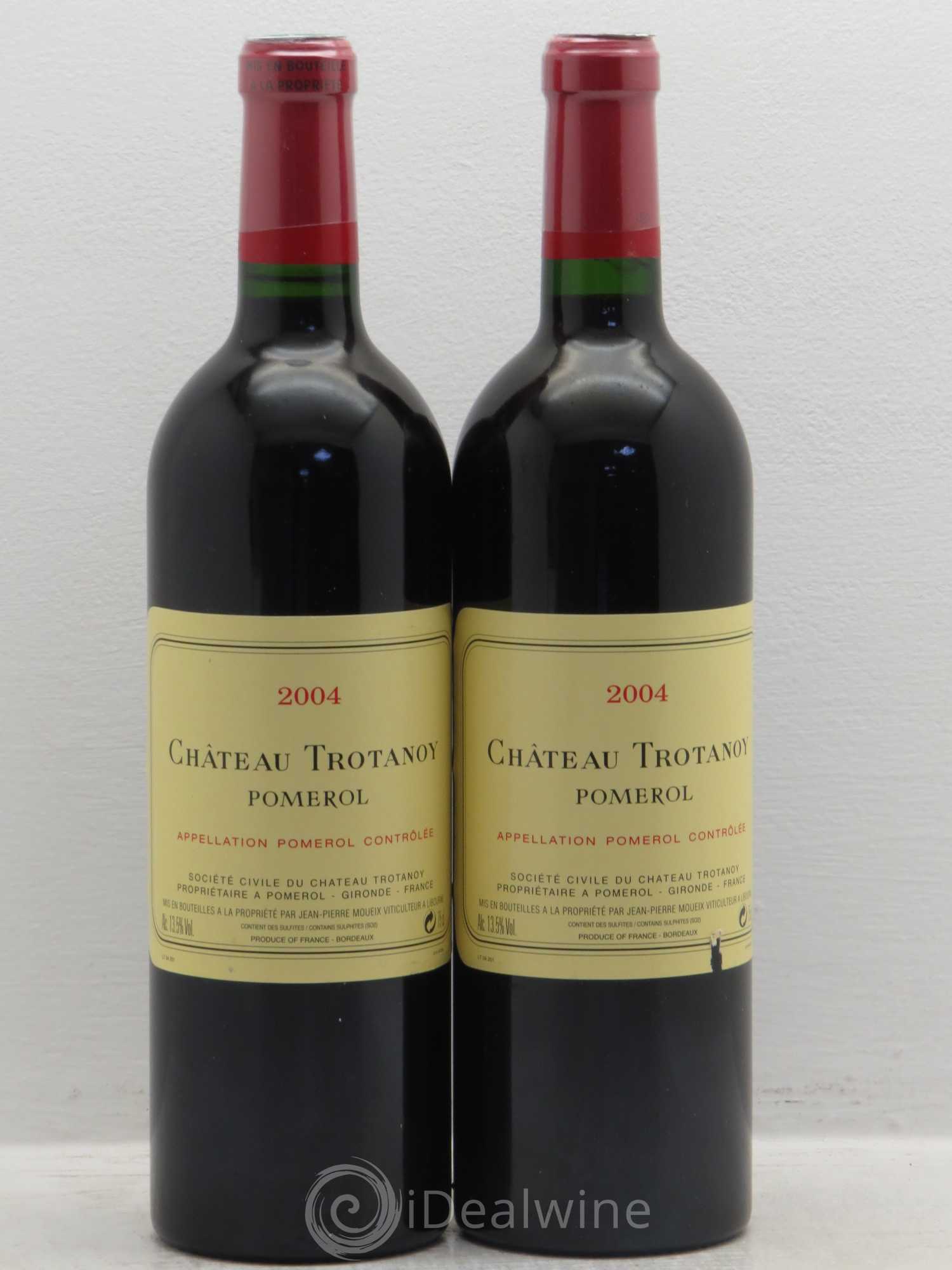 Château Trotanoy 2004 - Lot de 2 bouteilles - 0