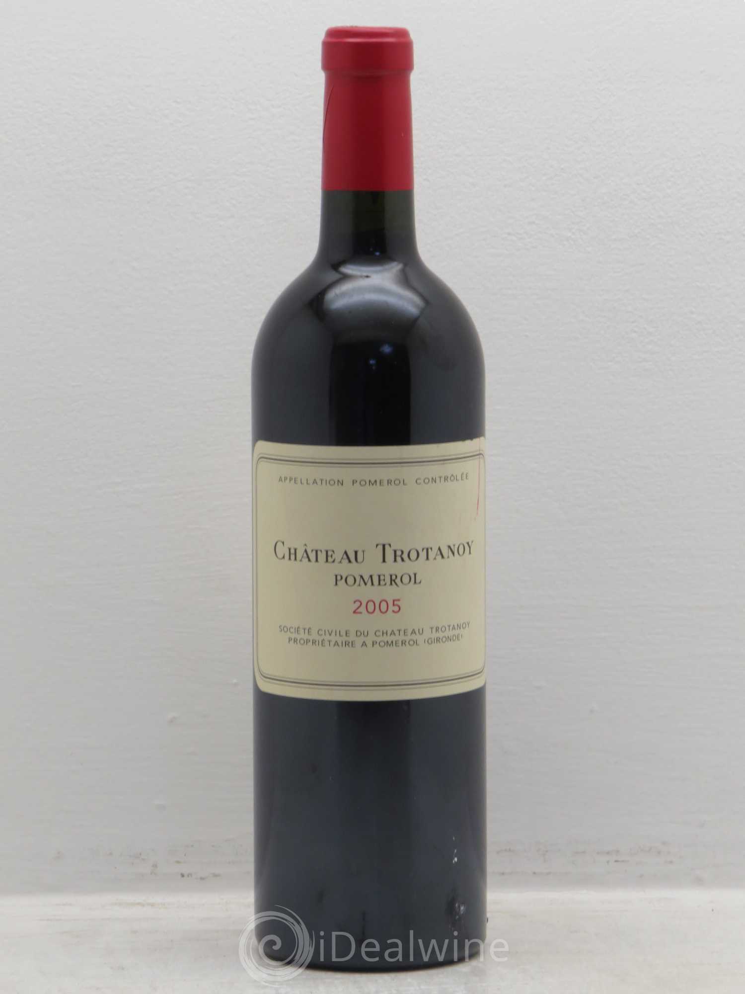 Château Trotanoy 2005 - Lot de 1 bouteille - 0
