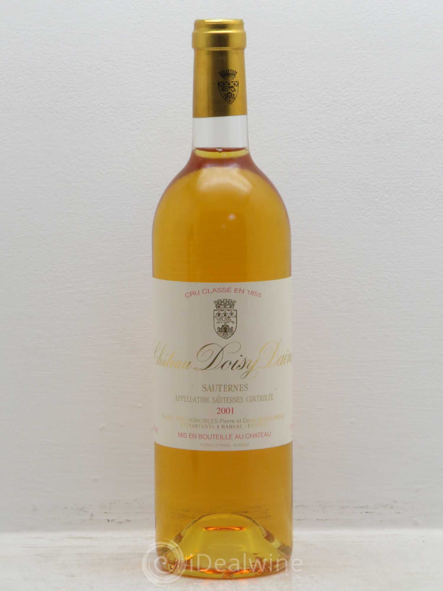 Château Doisy Daëne 2ème Grand Cru Classé 2001 - Lotto di 1 bottiglia - 0