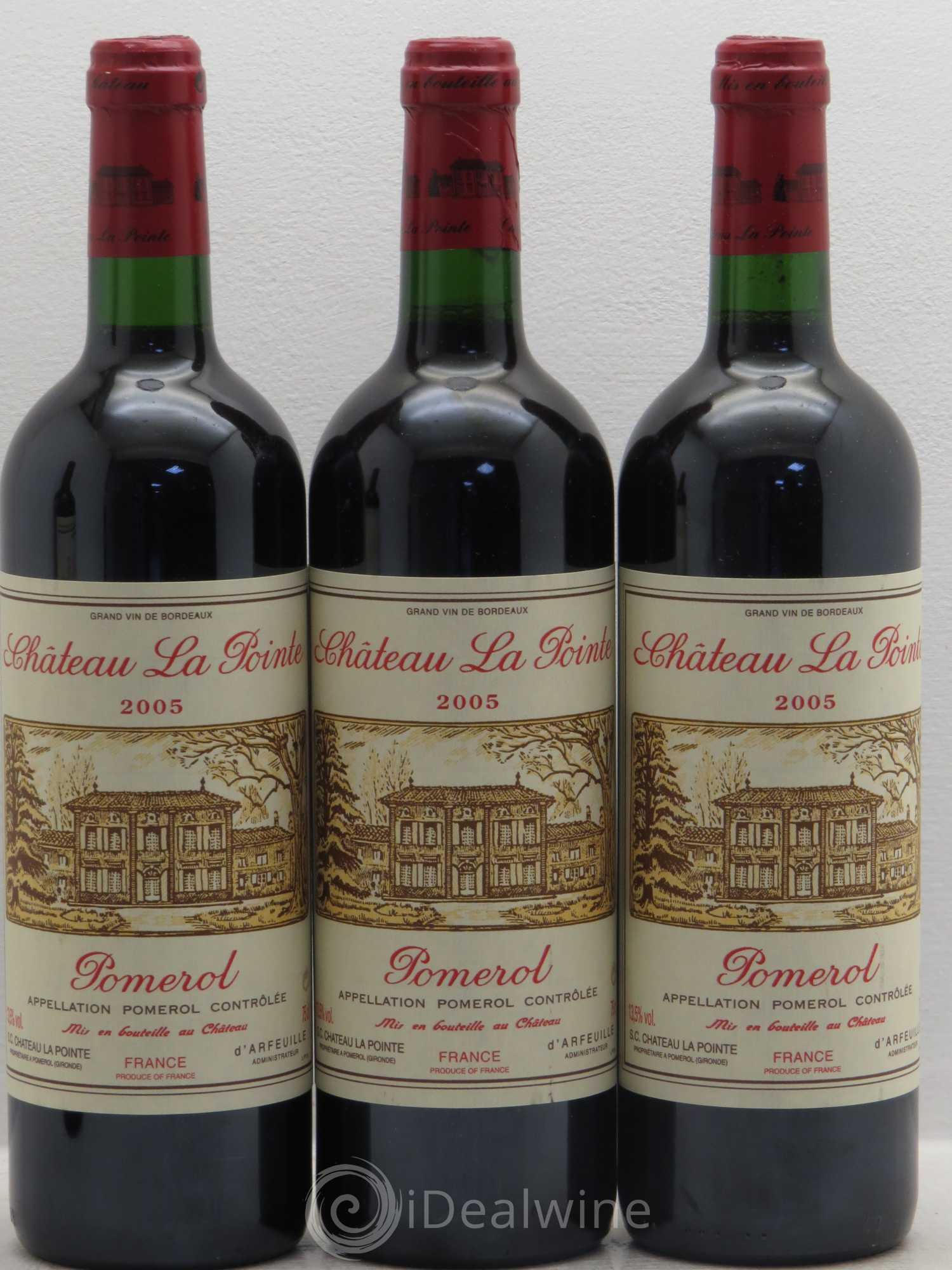 Château la Pointe 2005 - Posten von 3 Flaschen - 0