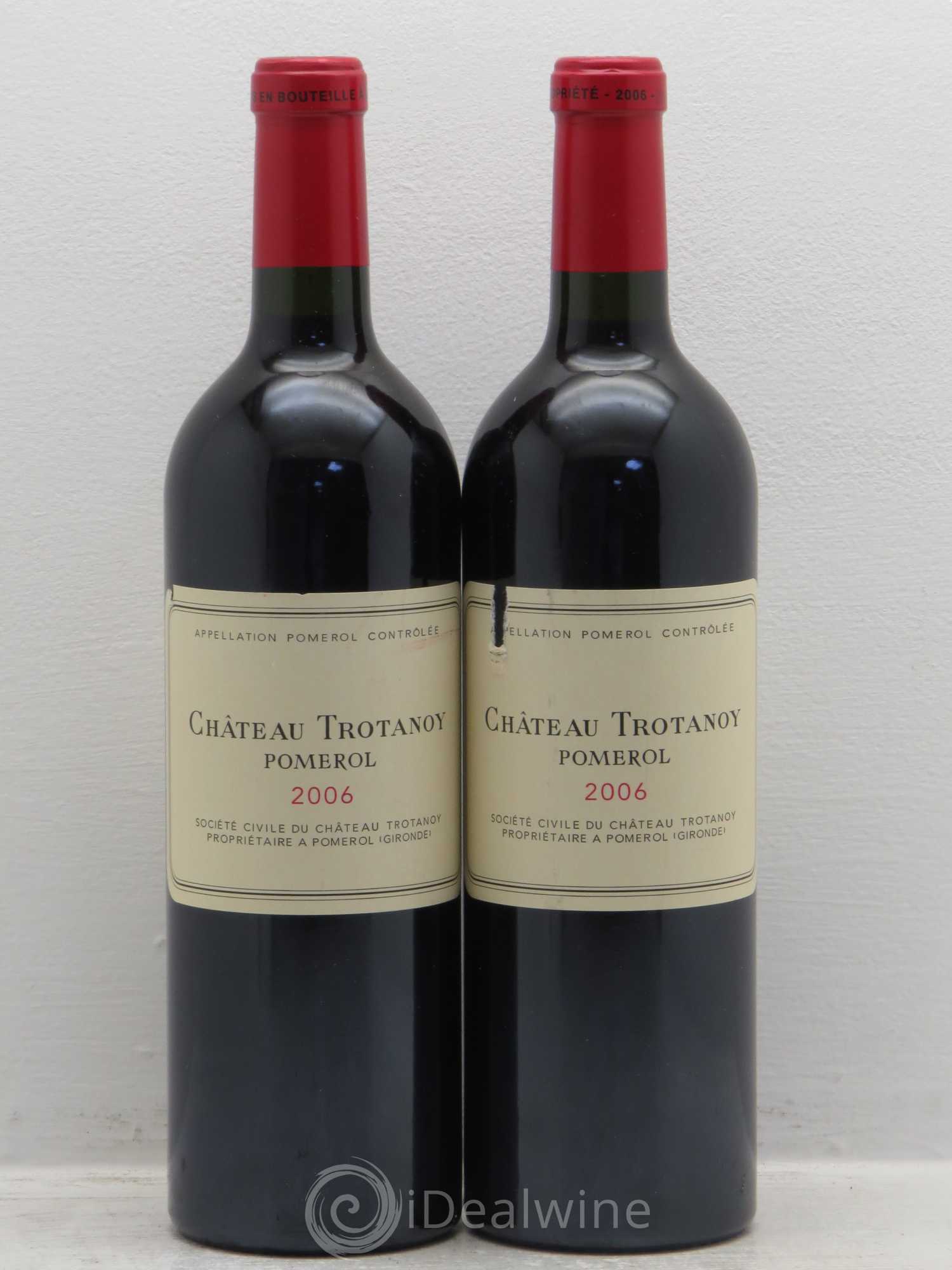 Château Trotanoy 2006 - Lot de 2 bouteilles - 0