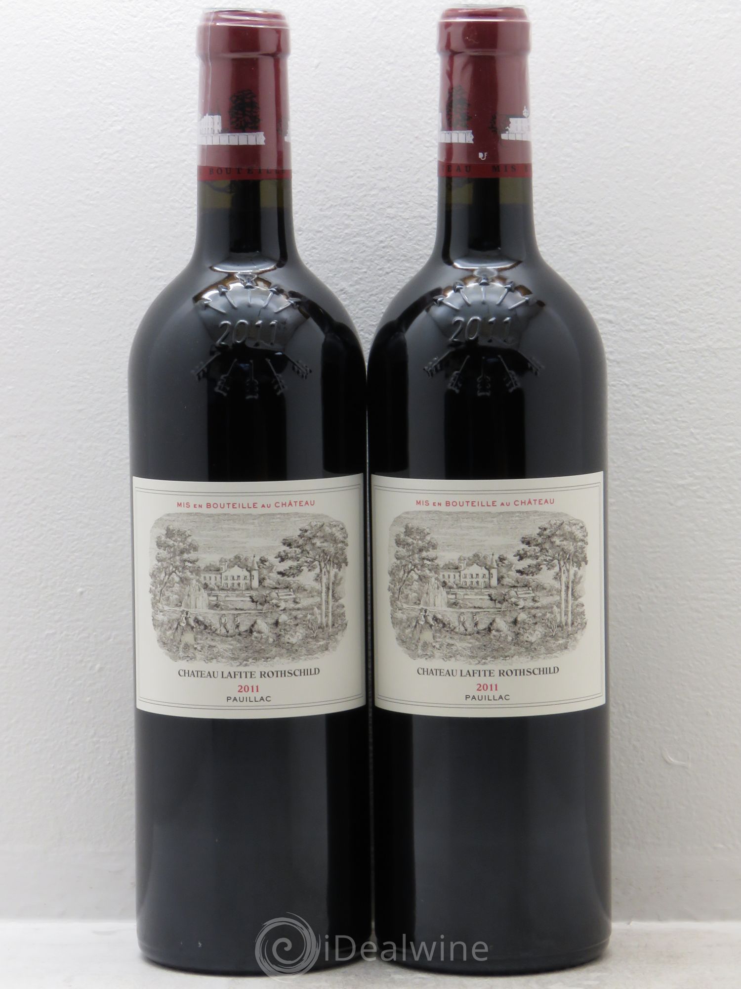 Château Lafite Rothschild 1er Grand Cru Classé 2011 - Lot de 2 bouteilles - 0