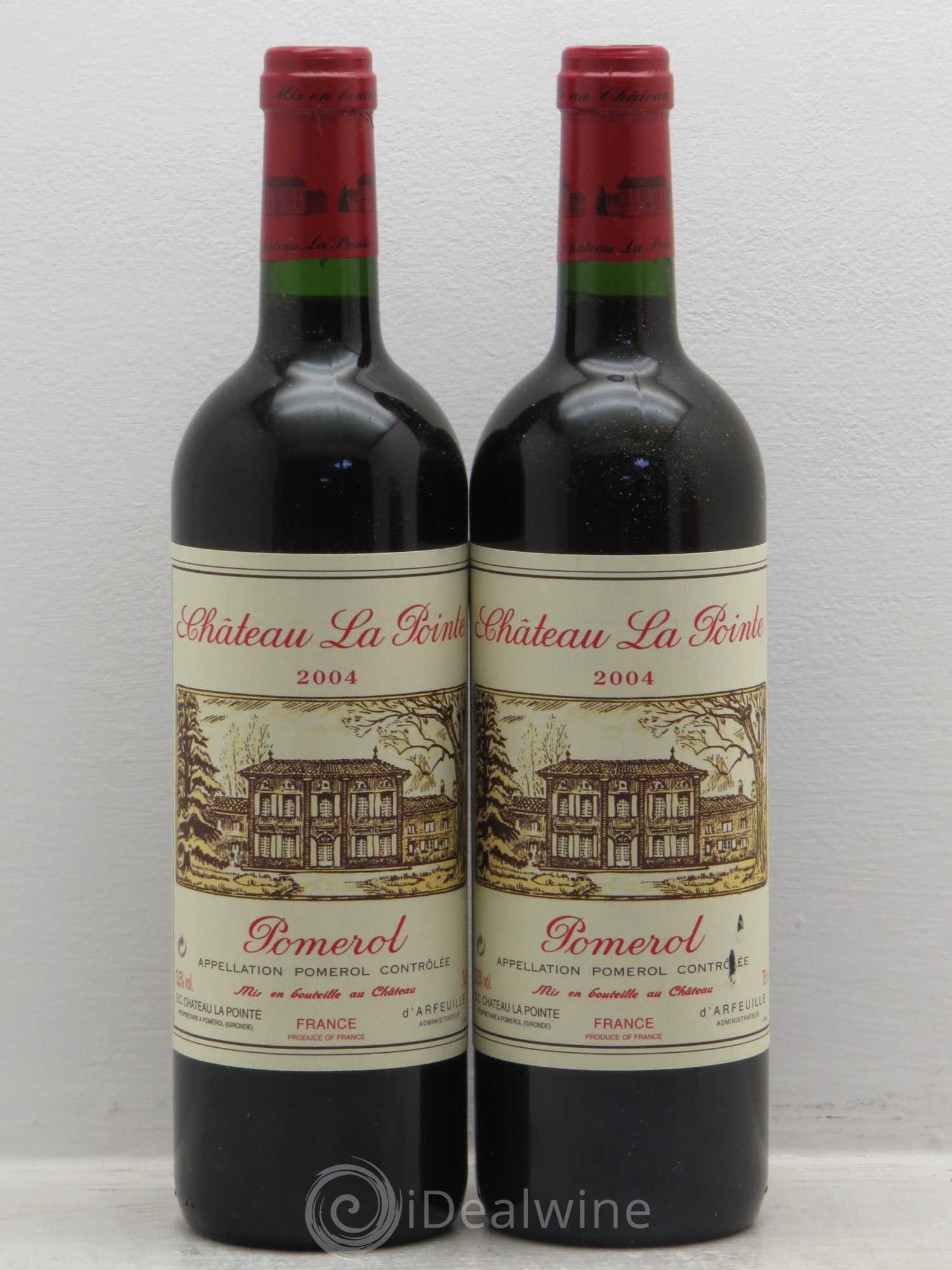 Château la Pointe 2004 - Lot de 2 bouteilles - 0