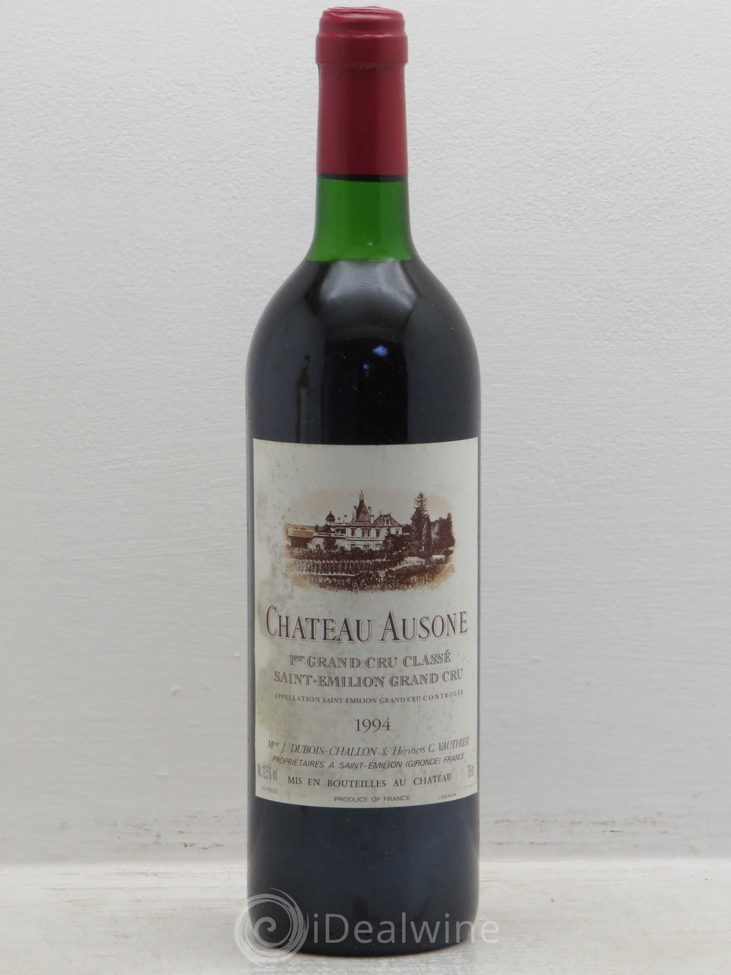 Château Ausone 1er Grand Cru Classé A 1994 - Lot de 1 bouteille - 0