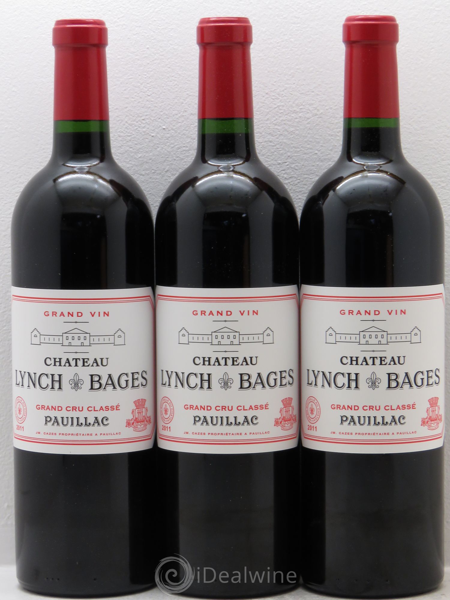Château Lynch Bages 5ème Grand Cru Classé 2011 - Lot de 12 bouteilles - 1