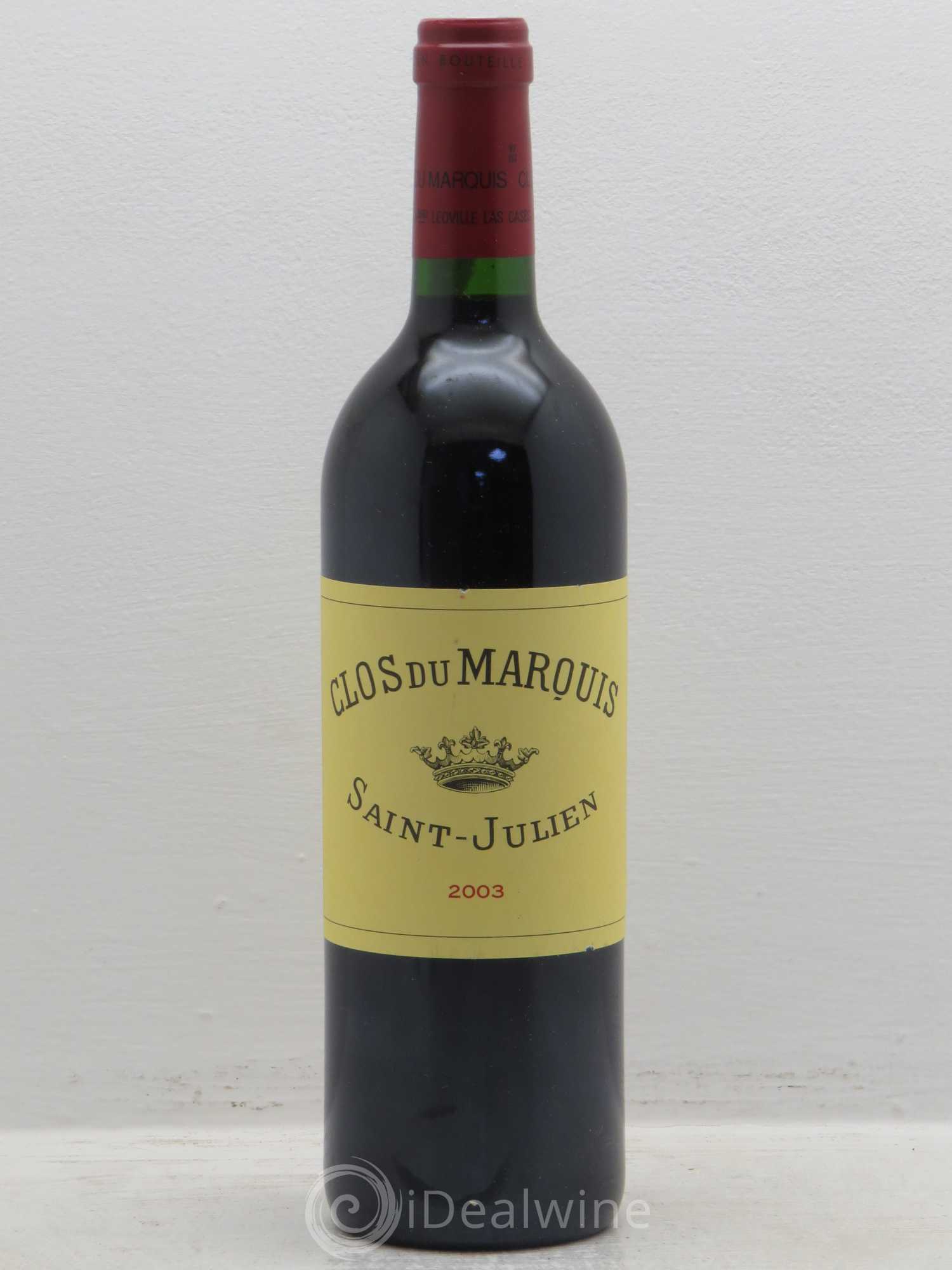 Clos du Marquis 2003 - Lot de 1 bouteille - 0