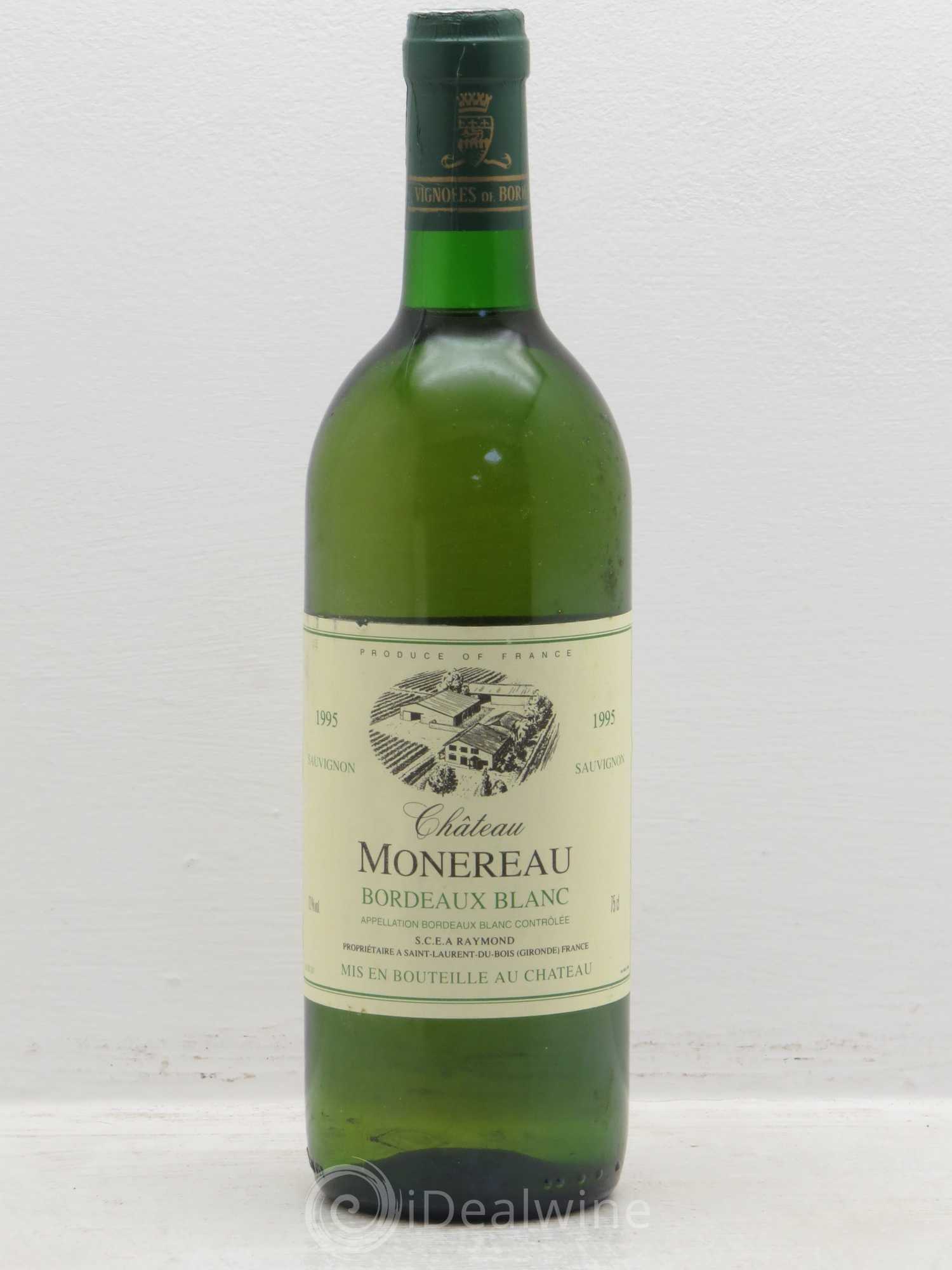 Bordeaux Monereau sauvignon 1995 - Posten von 1 Flasche - 0