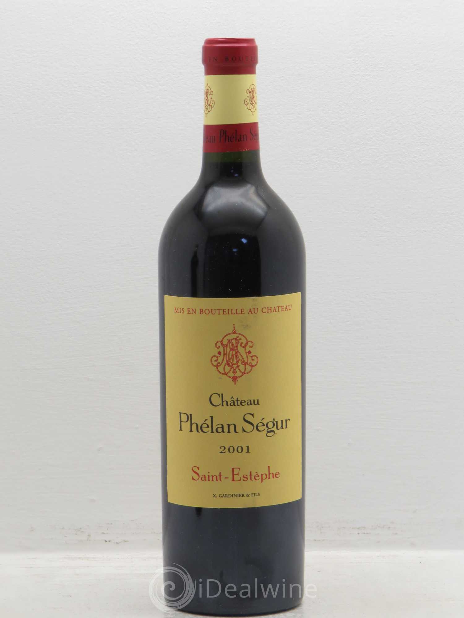 Château Phélan Ségur 2001 - Lot de 6 bouteilles - 0