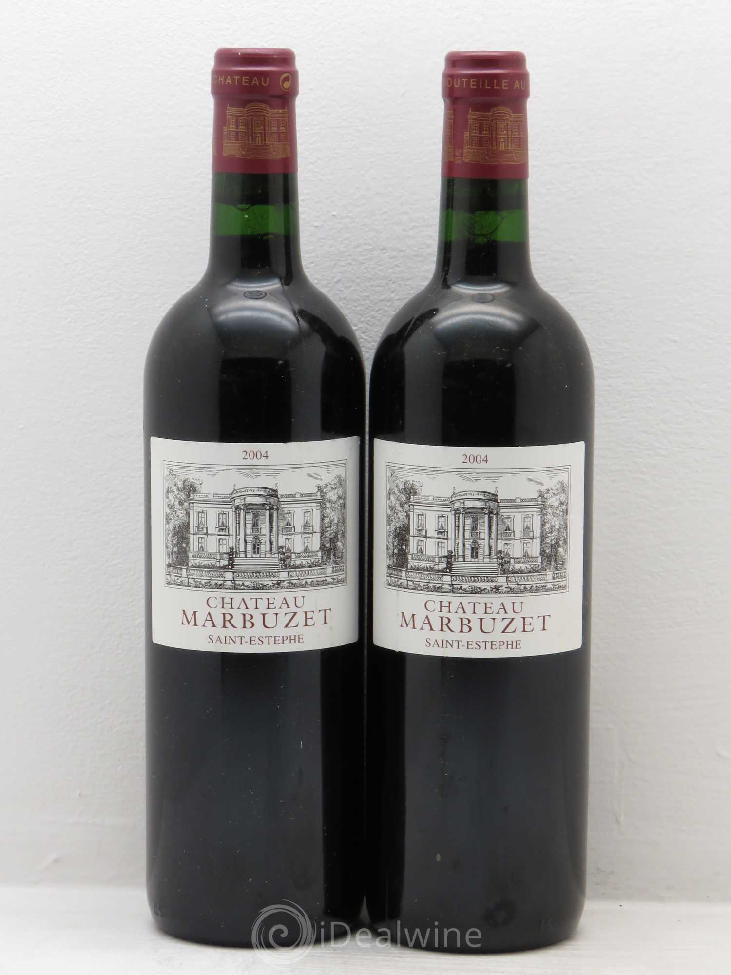 Château de Marbuzet Cru Bourgeois 2004 - Lot de 2 bouteilles - 0