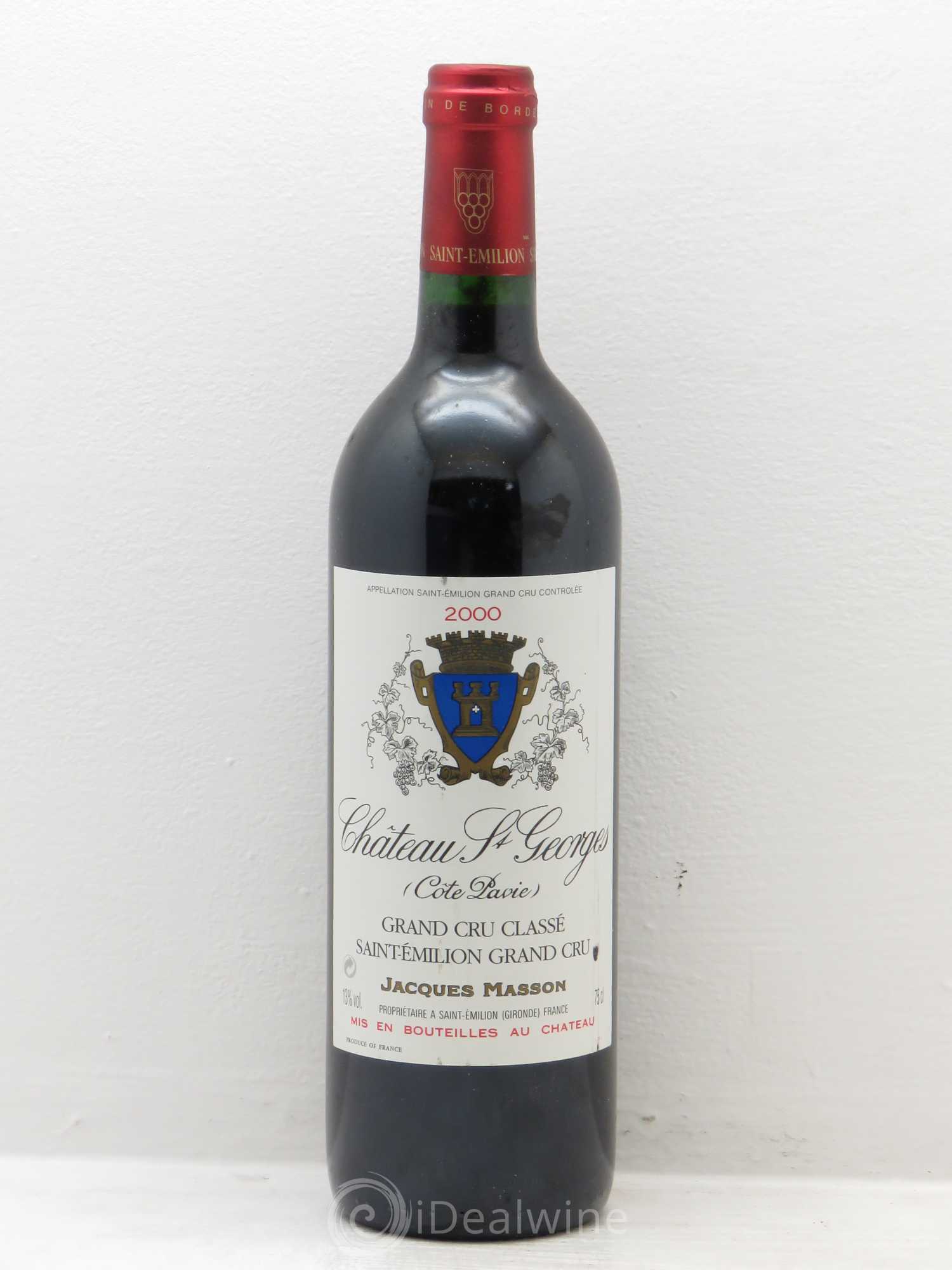 Château Saint-Georges 2000 - Lot de 6 bouteilles - 0