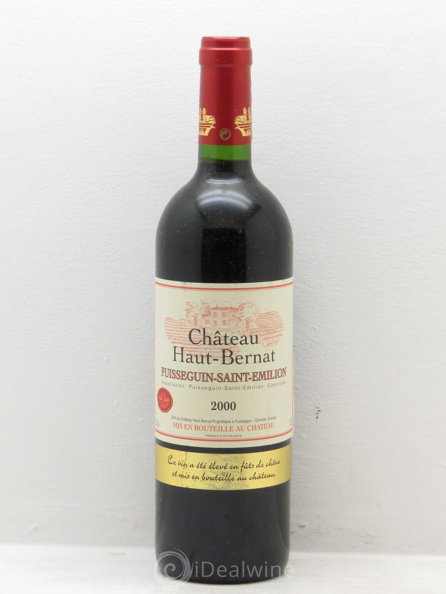 Bordeaux Haut bernat 2000 - Lot de 6 bouteilles - 0