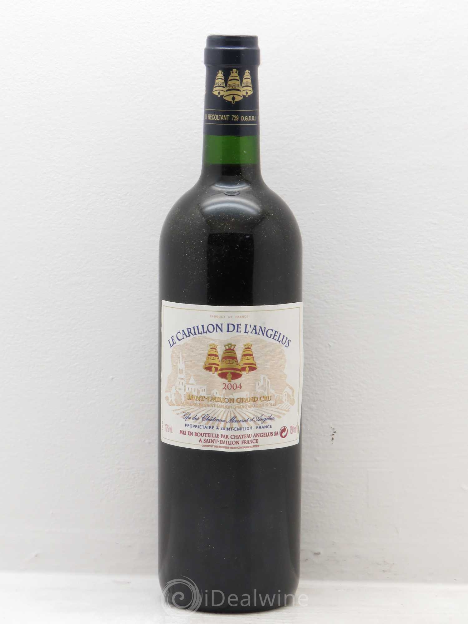 Le Carillon de l'Angélus Second Vin 2004 - Lot de 12 bouteilles - 0