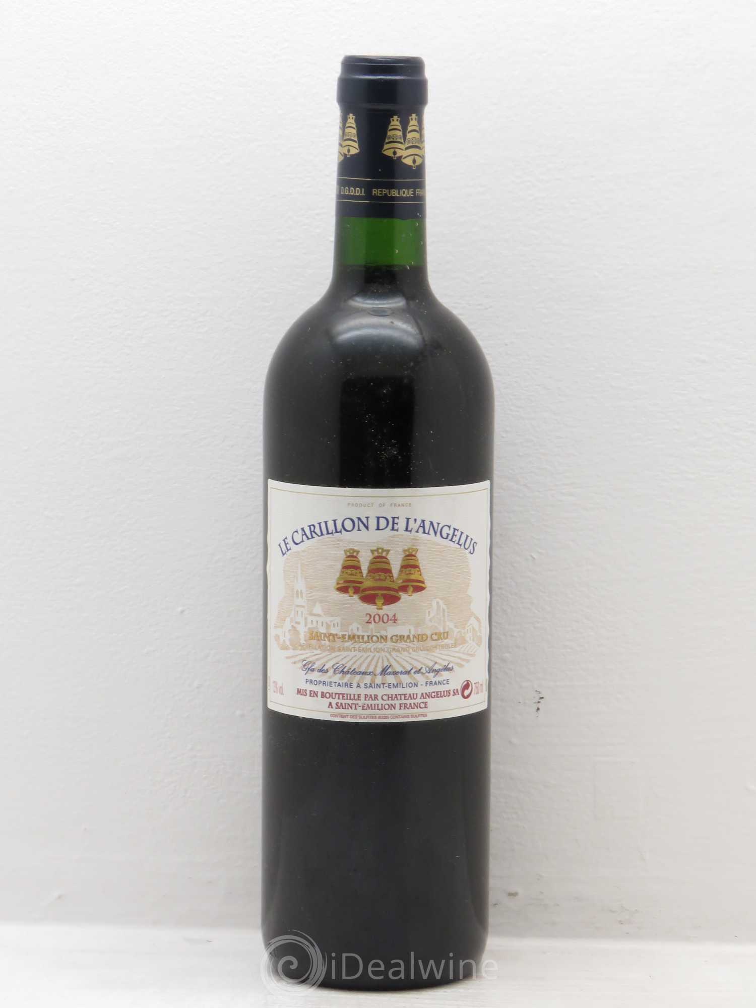 Le Carillon de l'Angélus Second Vin 2004 - Lot de 6 bouteilles - 0