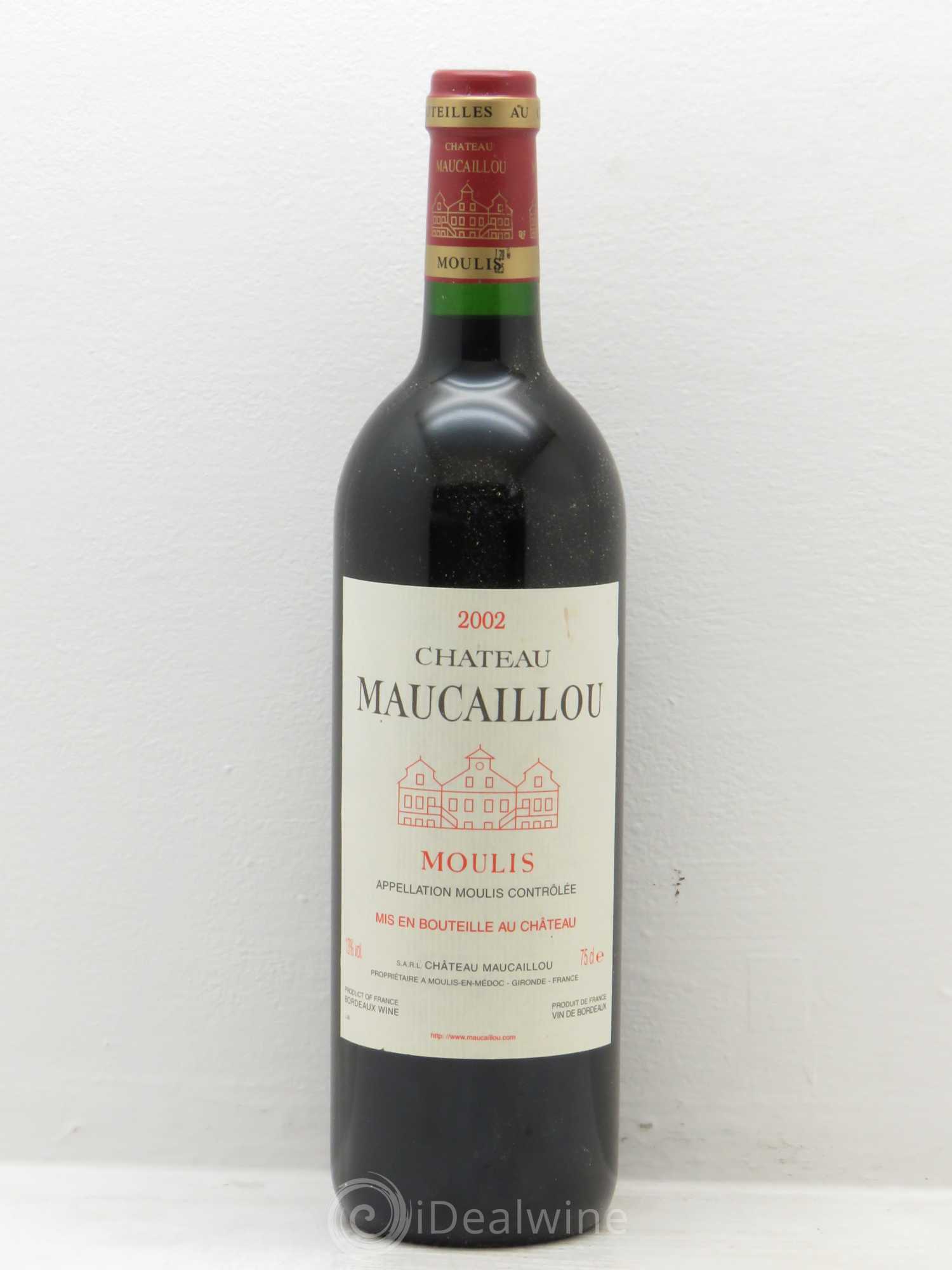 Château Maucaillou 2002 - Lot de 6 bouteilles - 0