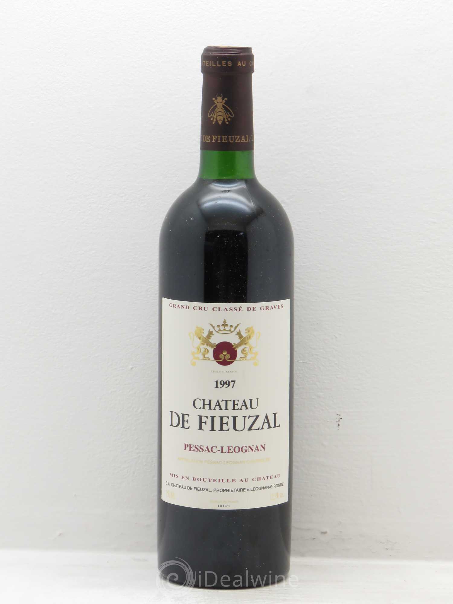 Château de Fieuzal Cru Classé de Graves 1997 - Lot de 6 bouteilles - 0