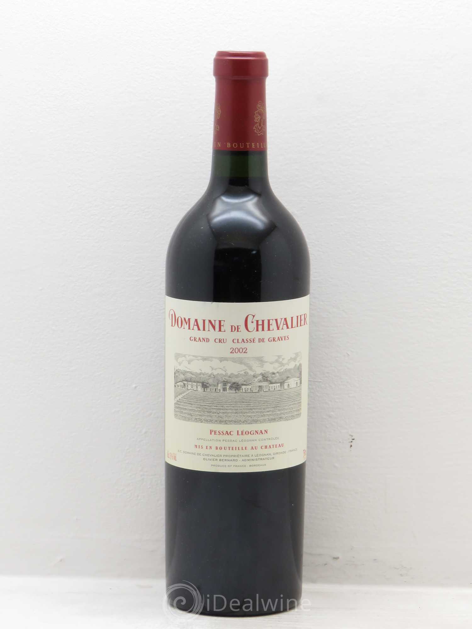 Domaine de Chevalier Cru Classé de Graves 2002 - Lot de 1 bouteille - 0