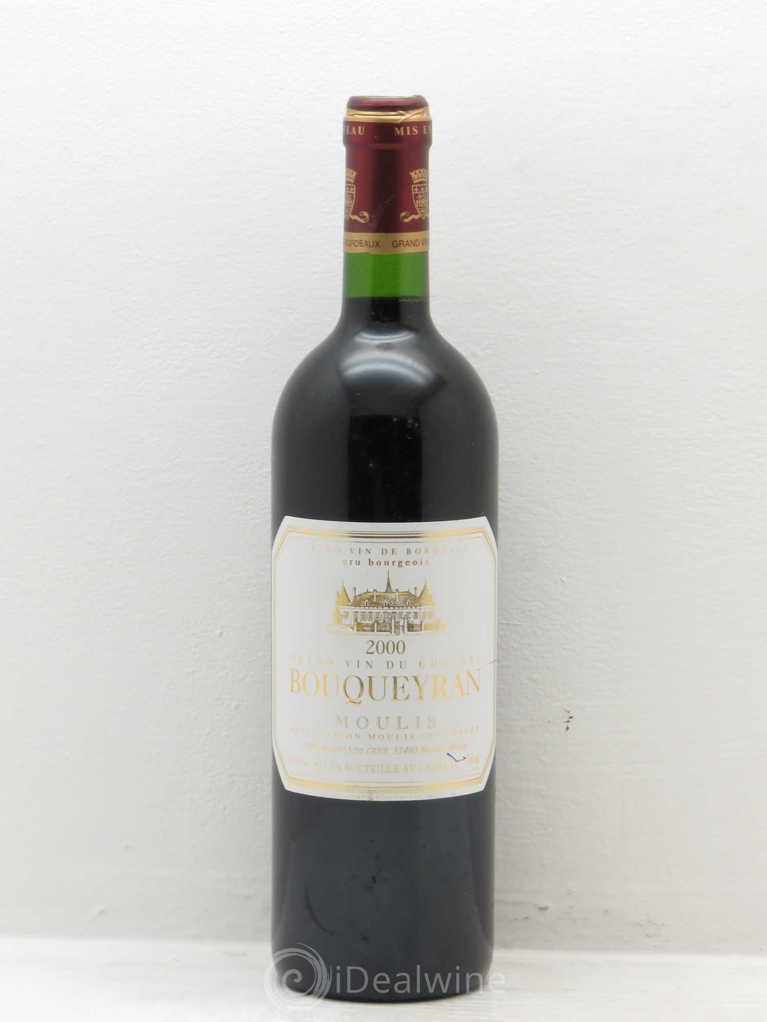 Bordeaux bougueyran 2000 - Lot de 1 bouteille - 0
