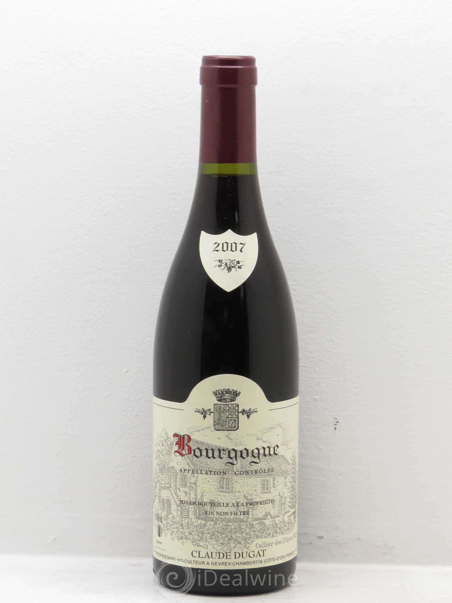 Bourgogne Dugat 2007 - Lot de 1 bouteille - 0