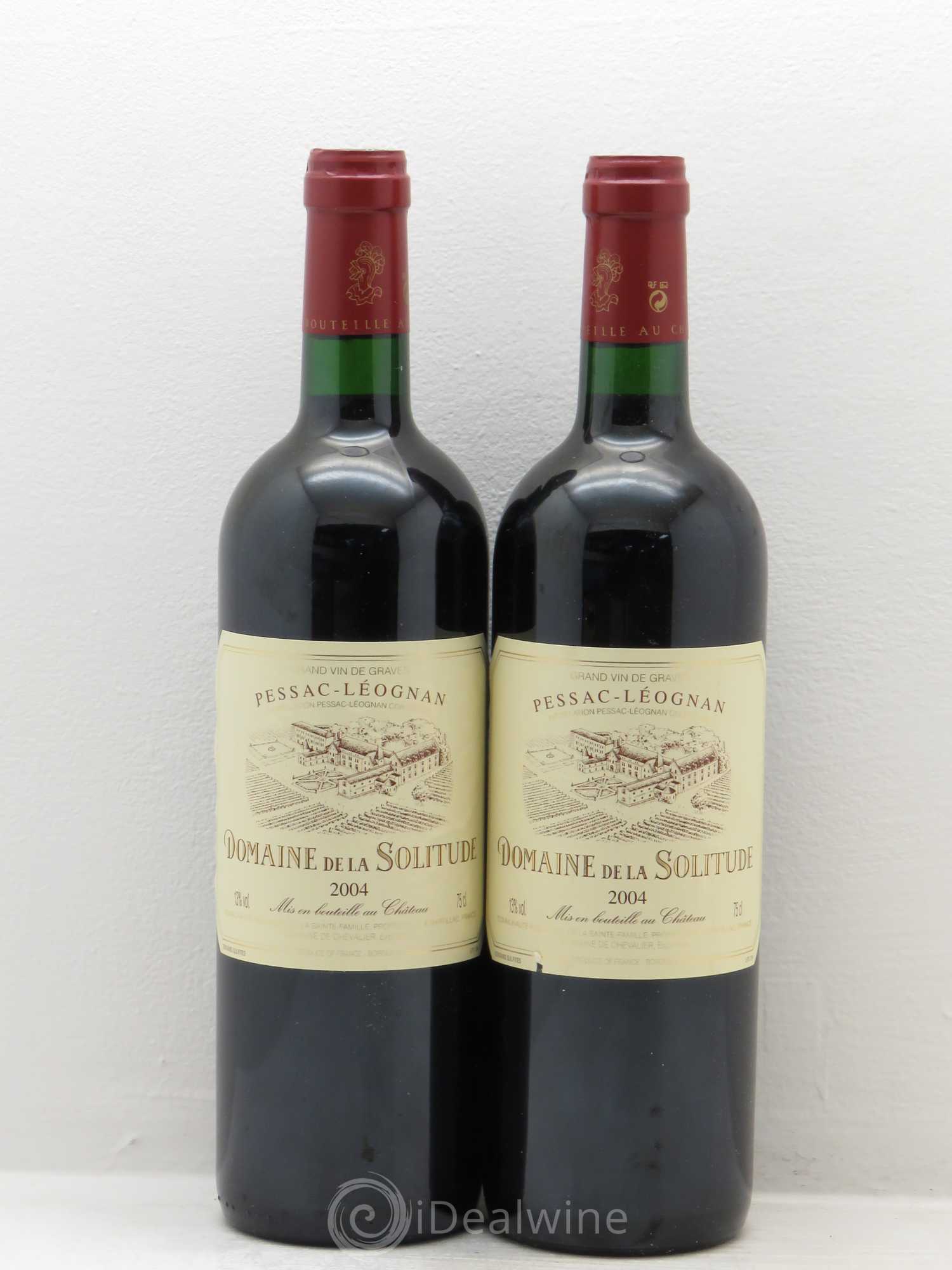 Domaine de la Solitude 2004 - Lot de 2 bouteilles - 0