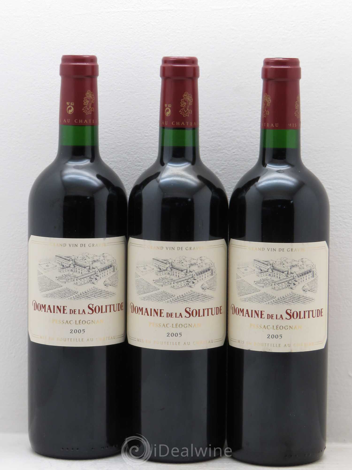 Domaine de la Solitude 2005 - Lot de 3 bouteilles - 0