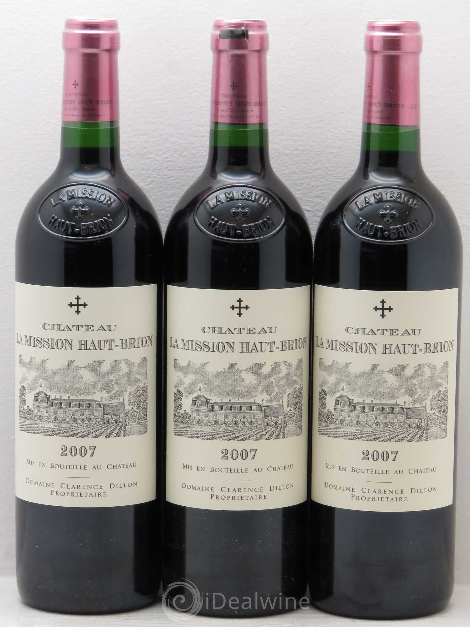 Château la Mission Haut-Brion Cru Classé de Graves 2007 - Lot de 6 bouteilles - 2