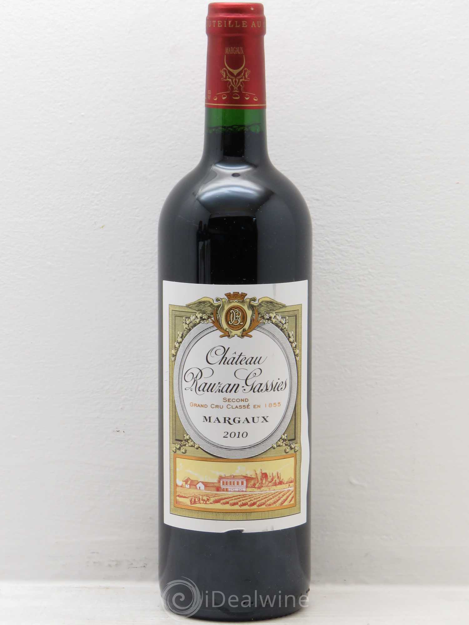Château Rauzan-Gassies 2ème Grand Cru Classé 2010 - Lot de 6 bouteilles - 0