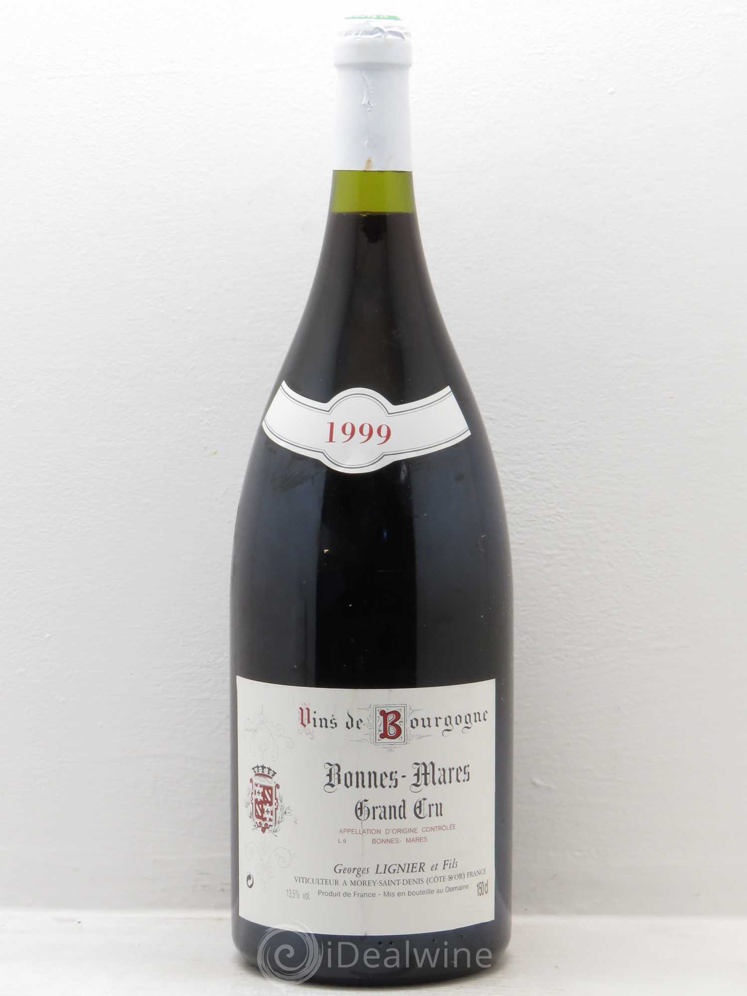 Bonnes-Mares Grand Cru Georges Lignier (Domaine) 1999 - Lot de 1 magnum - 0