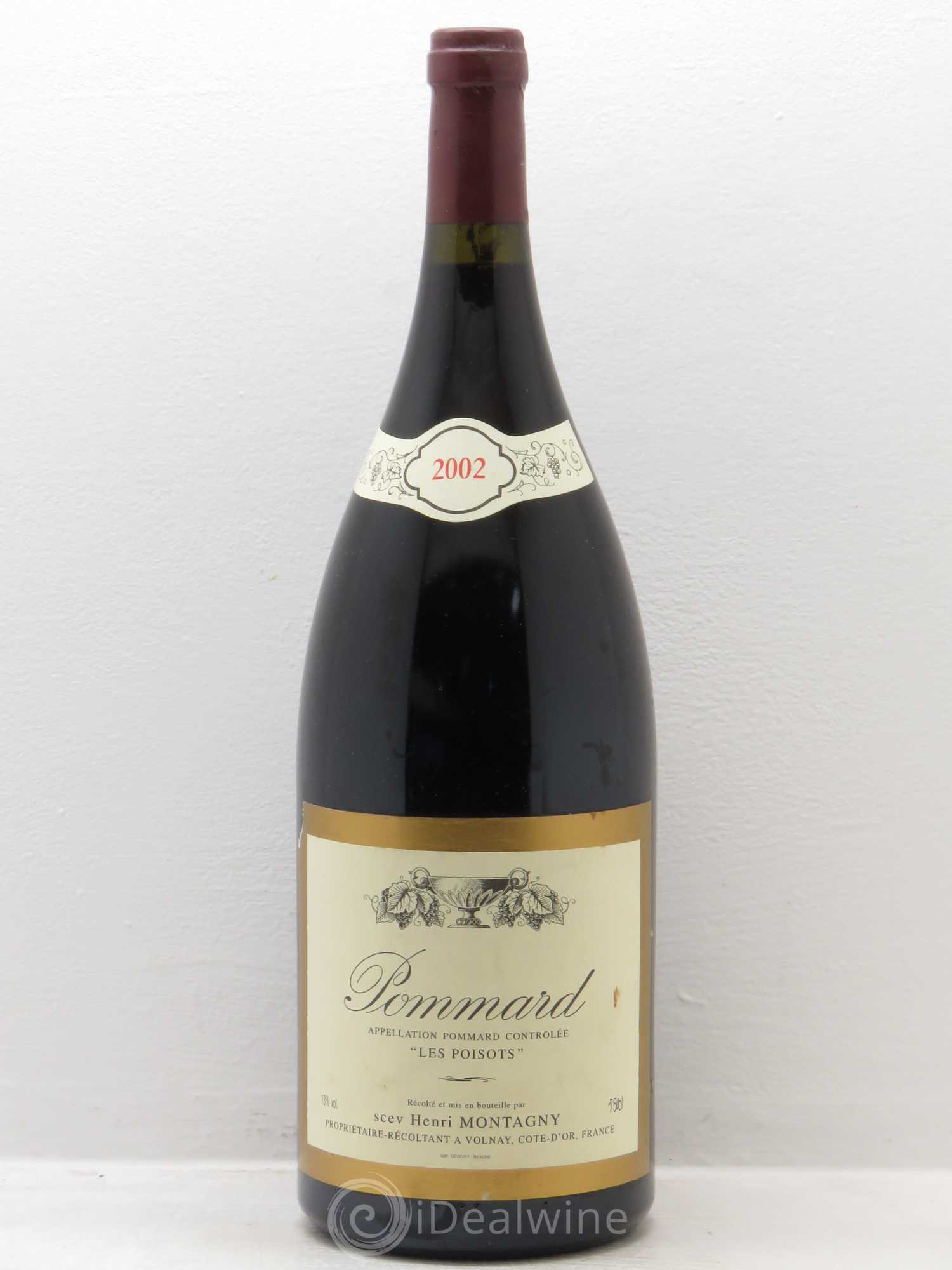 Pommard les poisots Henry montagny 2002 - Posten von 1 Magnum - 0
