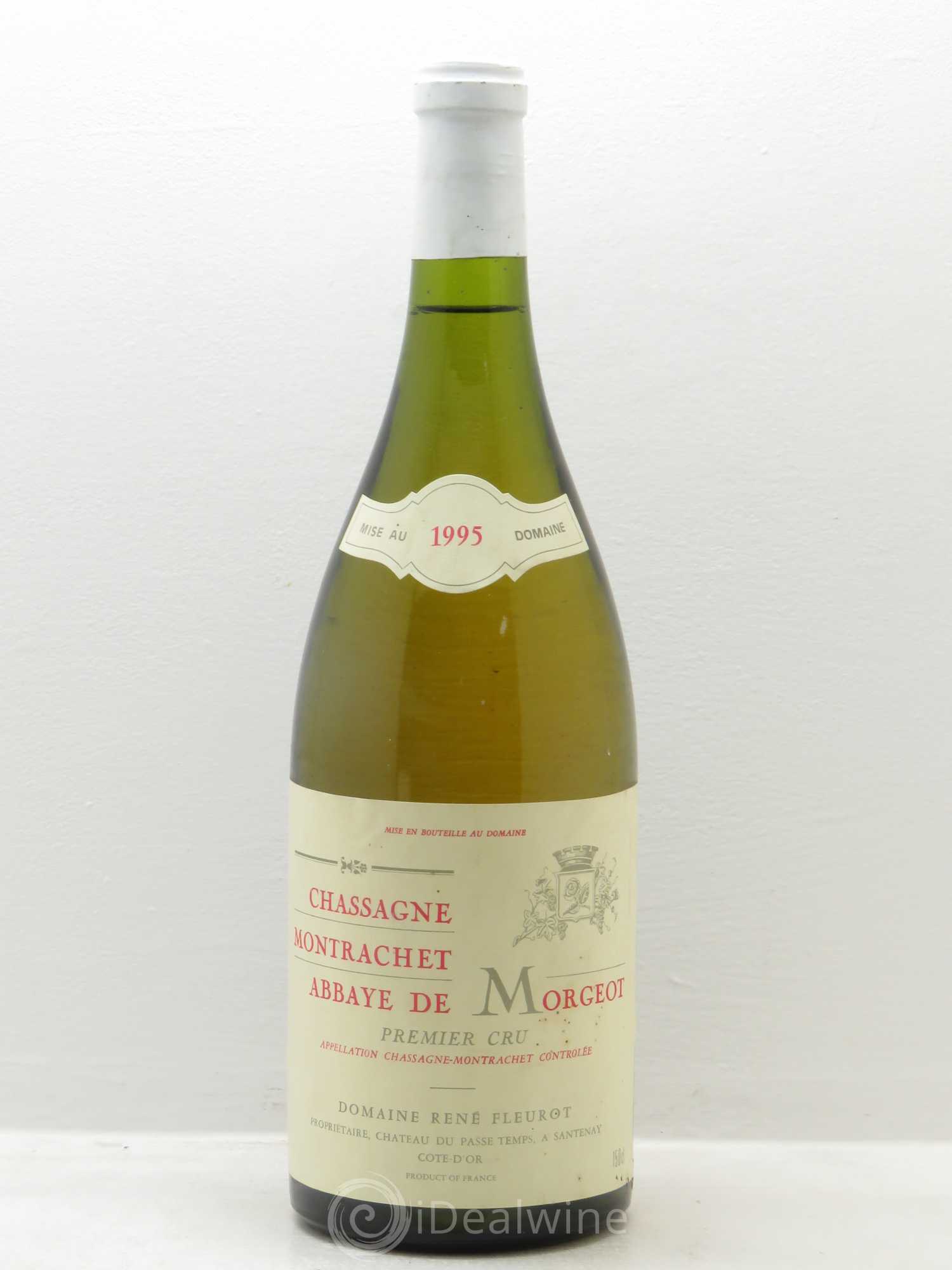 Chassagne-Montrachet 1er Cru Rene Fleurot 1995 - Lot de 1 magnum - 0