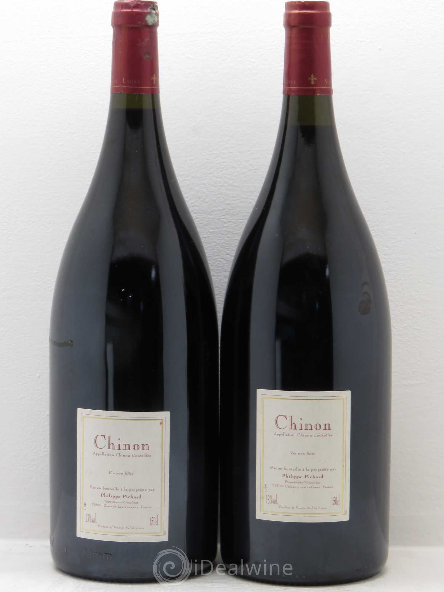 Chinon l'ancestral Pichard 2003 - Posten von 2 Magnum - 1