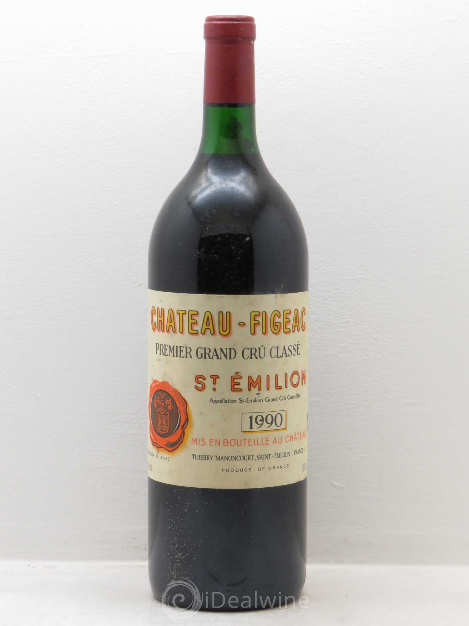 Château Figeac 1er Grand Cru Classé A 1990 - Lot de 1 magnum - 0
