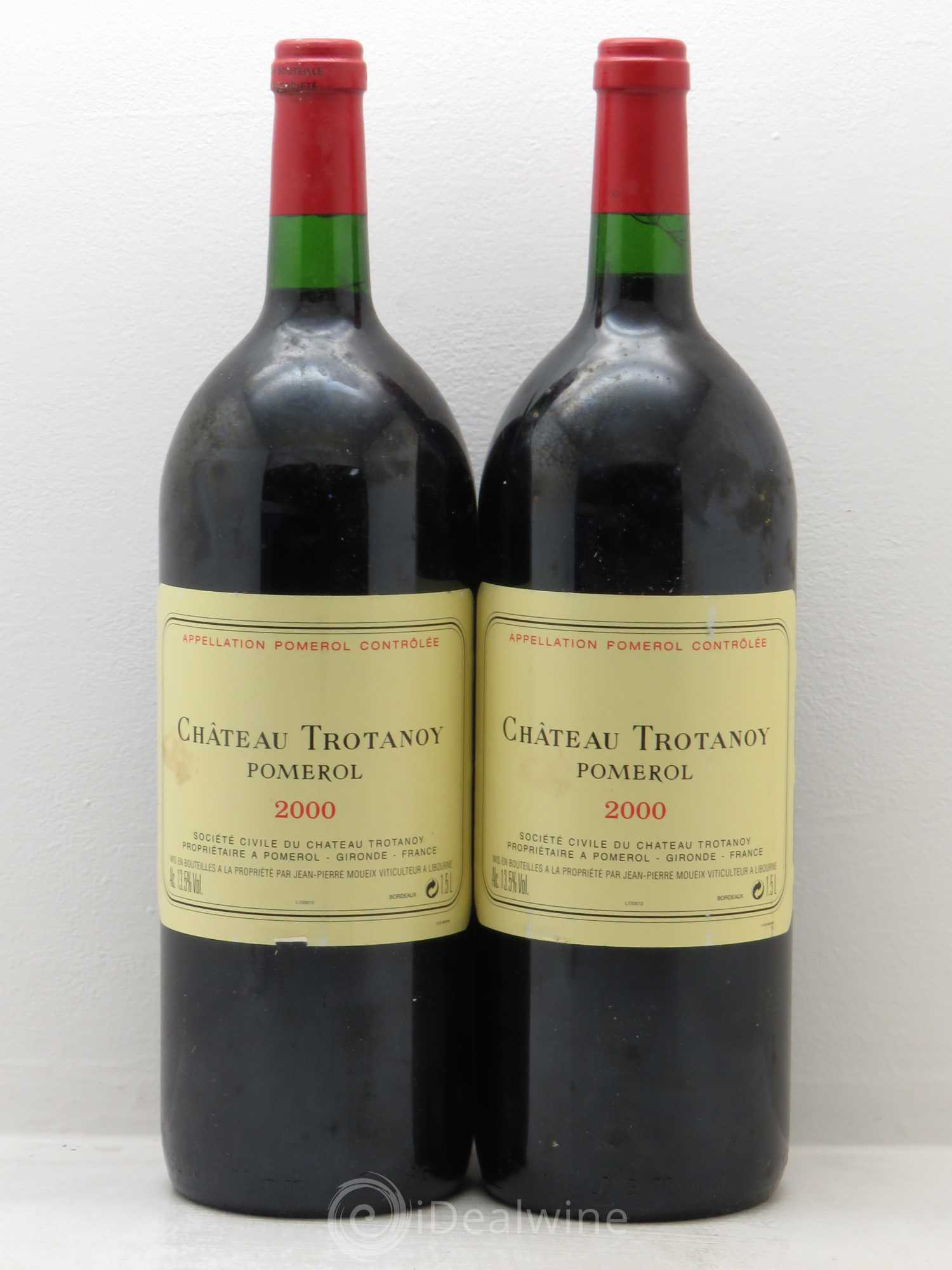 Château Trotanoy 2000 - Lot de 2 magnums - 0