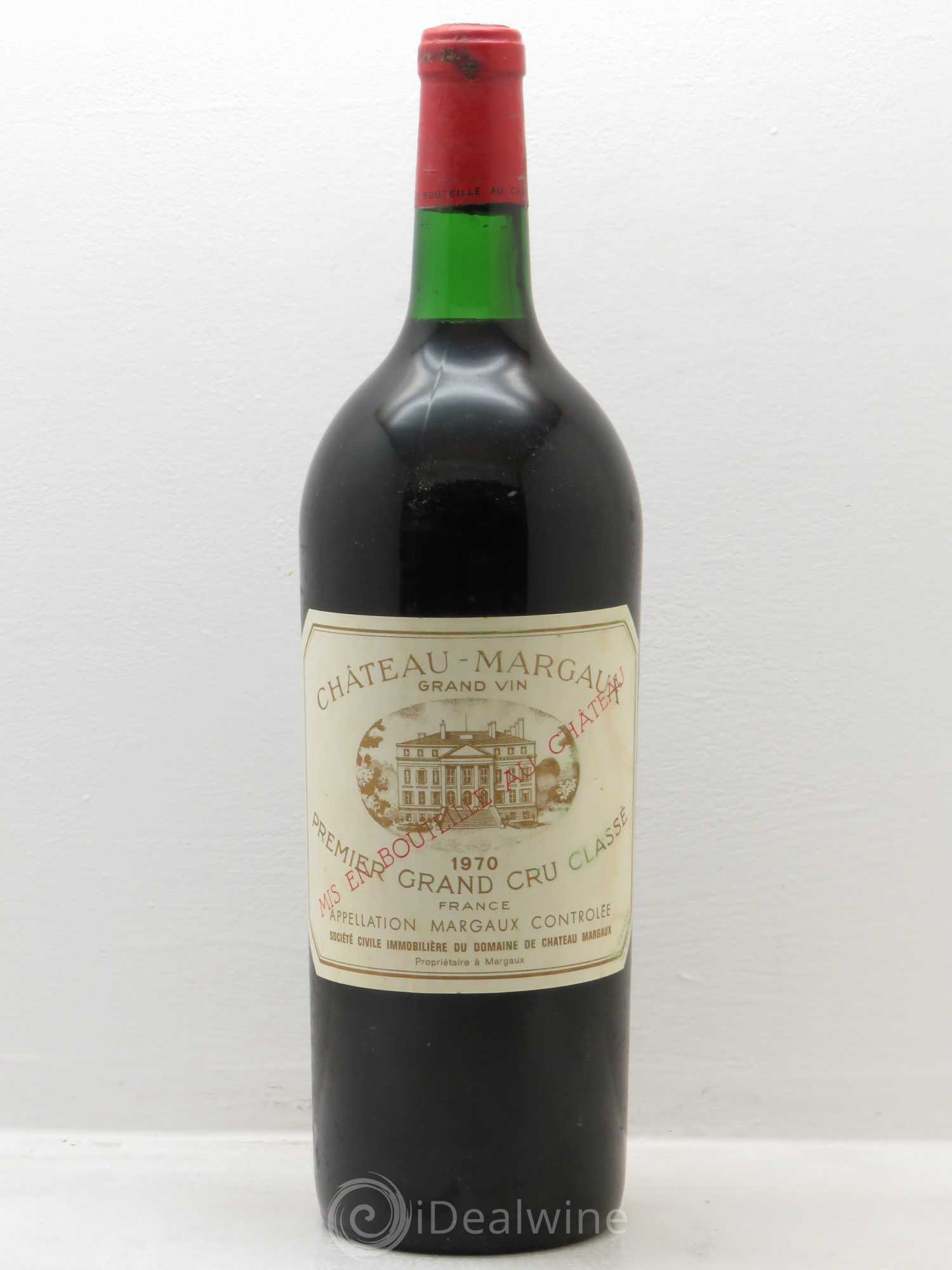 Château Margaux 1er Grand Cru Classé 1970 - Lot de 1 magnum - 0