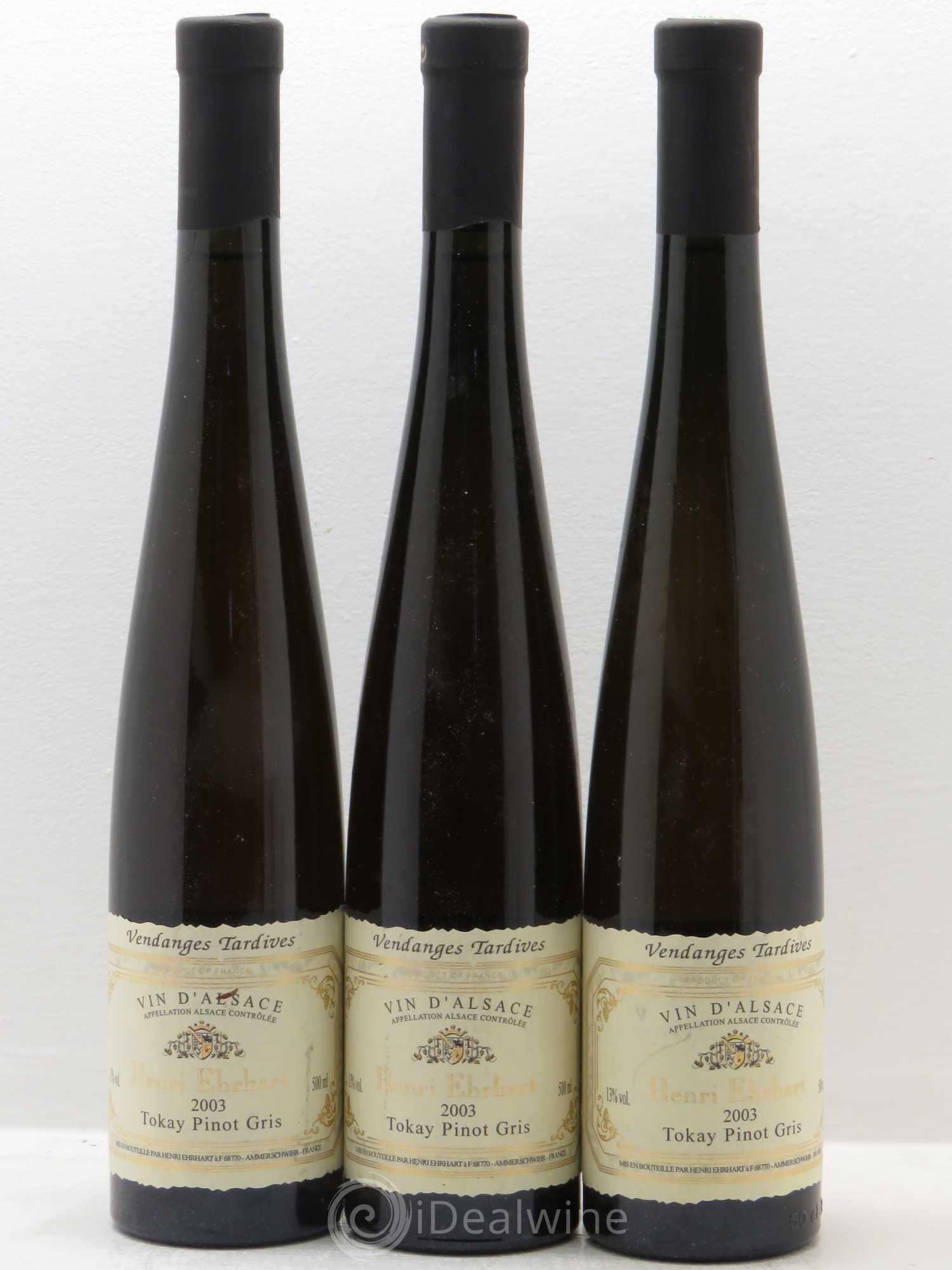 Pinot Gris 2003 - Posten von 3 Flaschen - 0