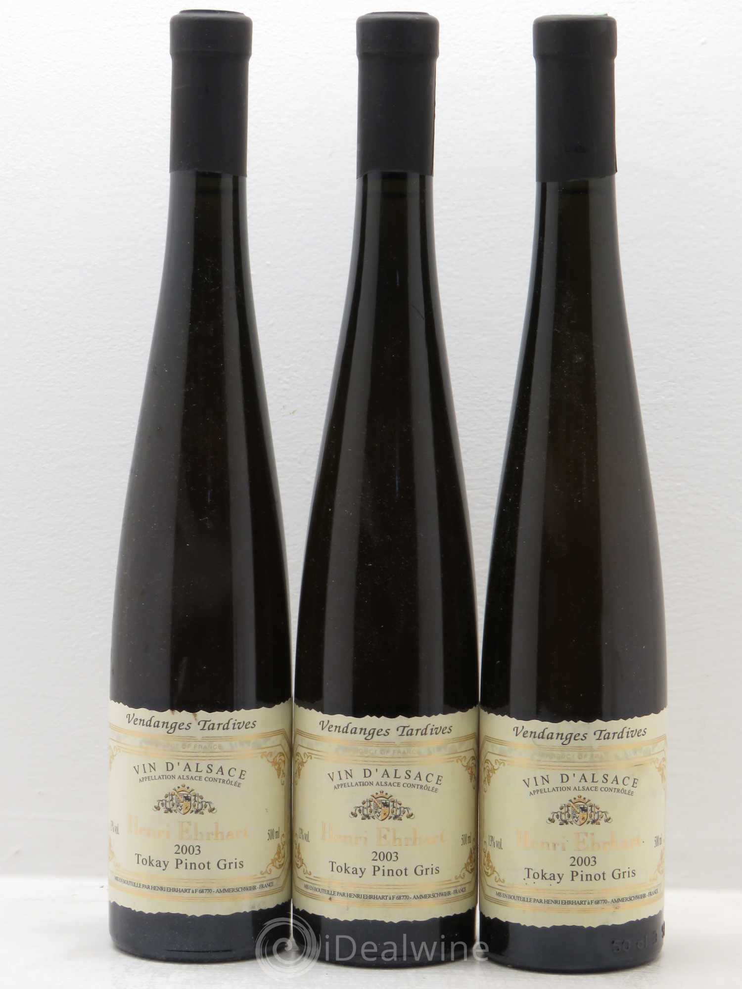 Pinot Gris 2003 - Posten von 3 Flaschen - 0