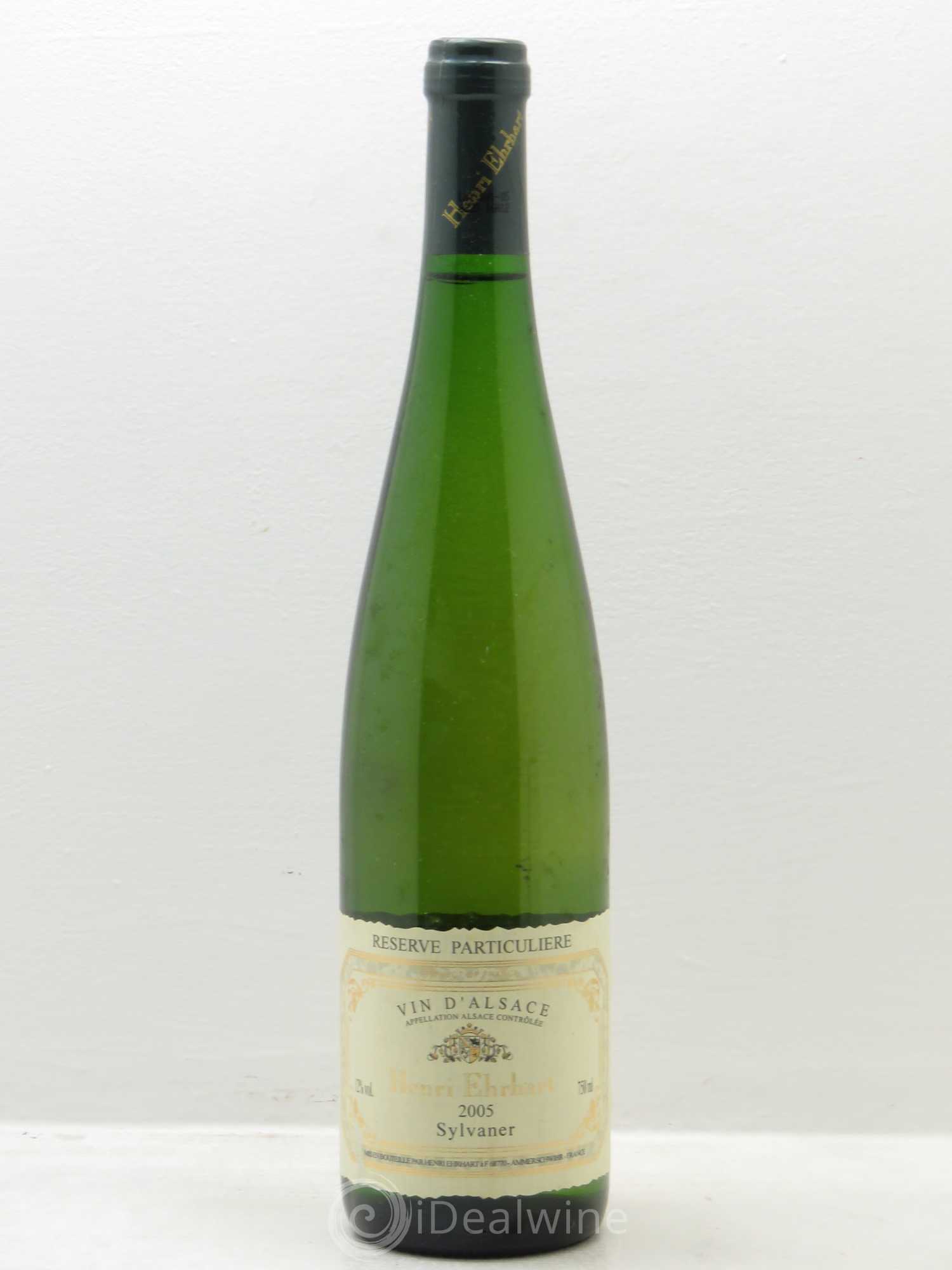 Sylvaner réserve particulière Henri Ehrhart 2005 - Posten von 6 Flaschen - 0