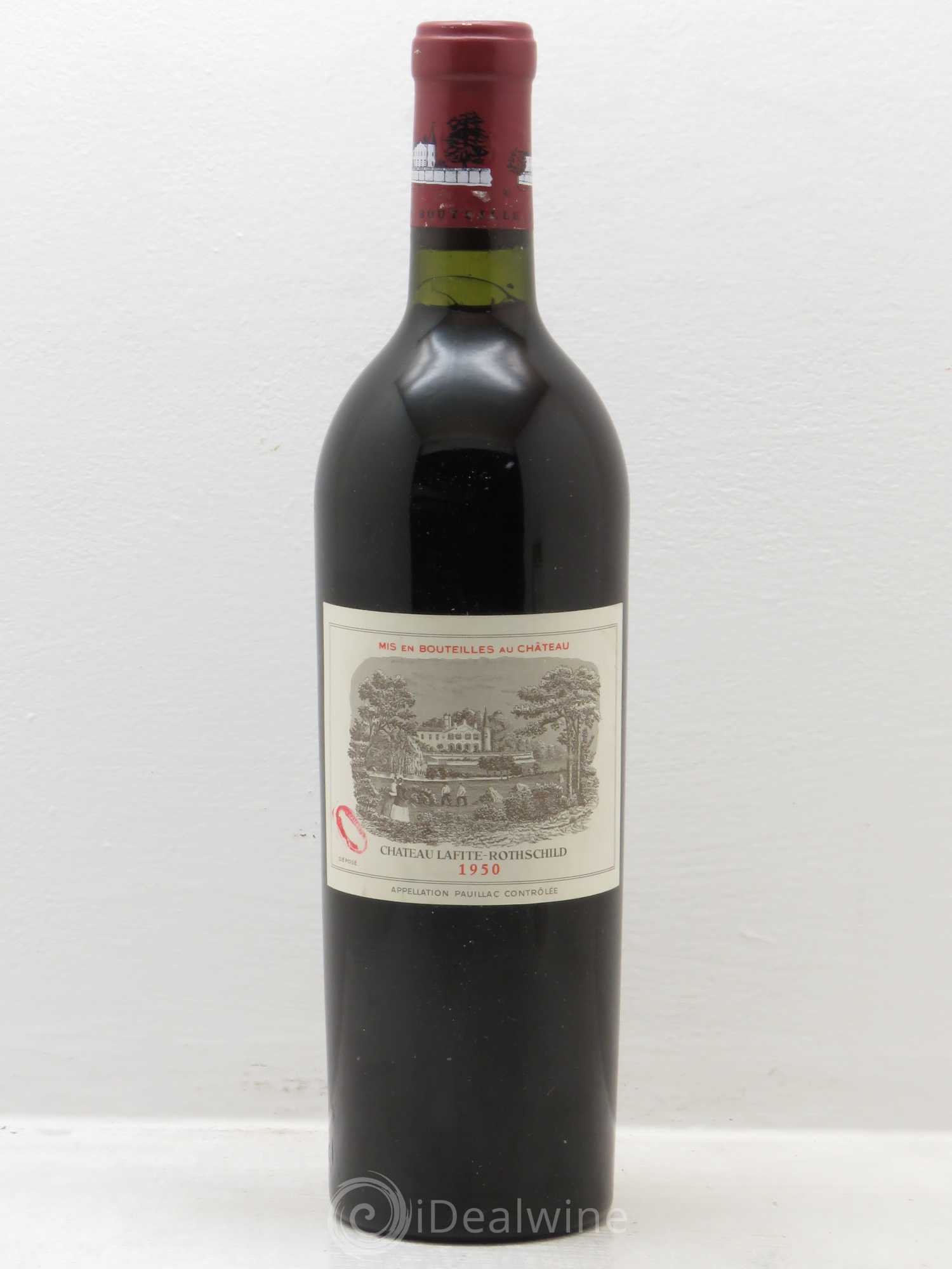 Château Lafite Rothschild 1er Grand Cru Classé 1950 - Lot de 1 bouteille - 0