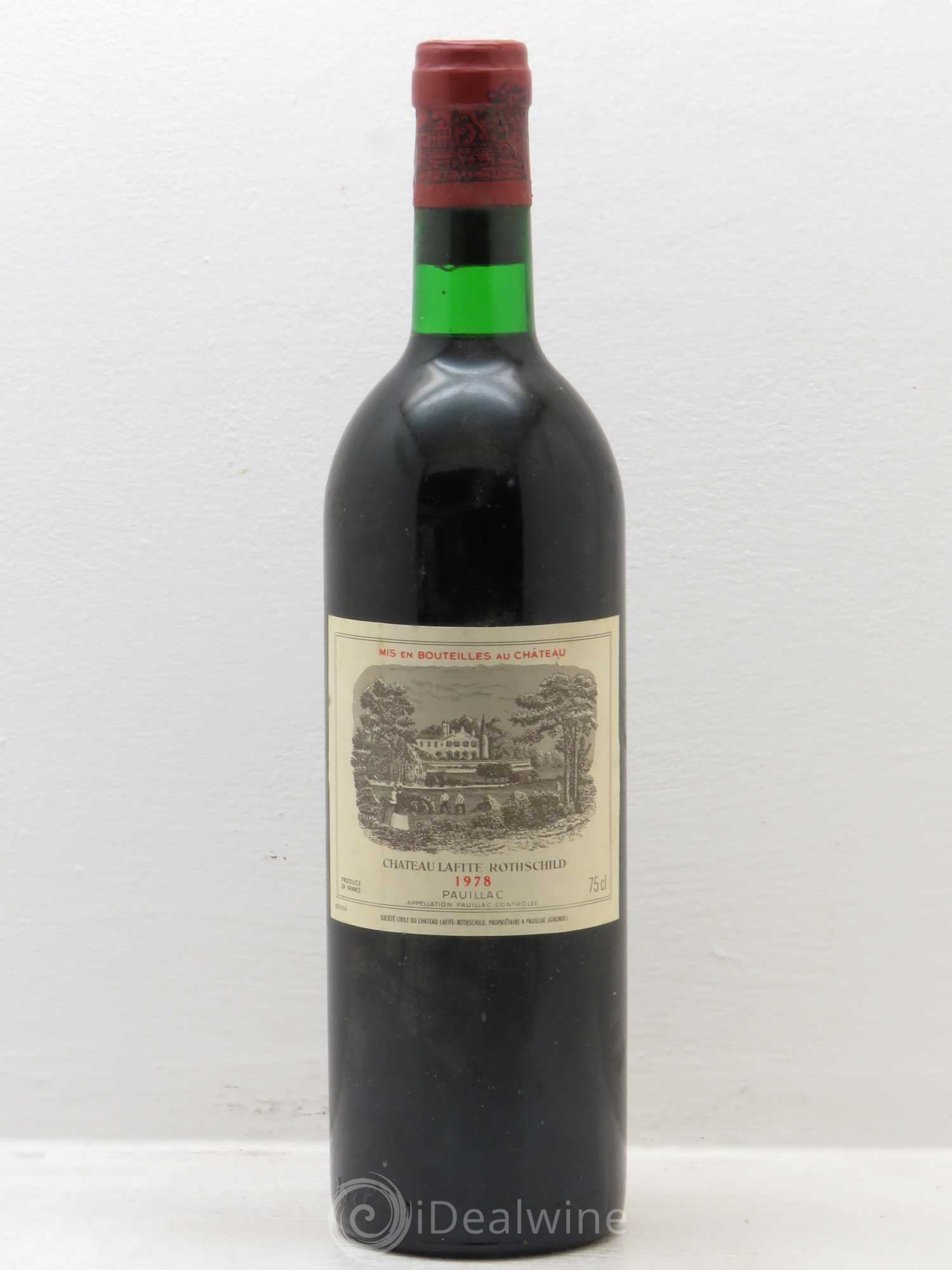 Château Lafite Rothschild 1er Grand Cru Classé 1978 - Lot de 1 bouteille - 0