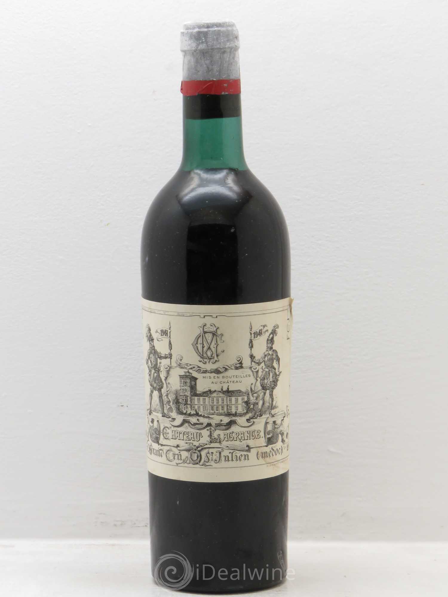 Château Lagrange 3ème Grand Cru Classé 1941 - Lot de 1 bouteille - 0